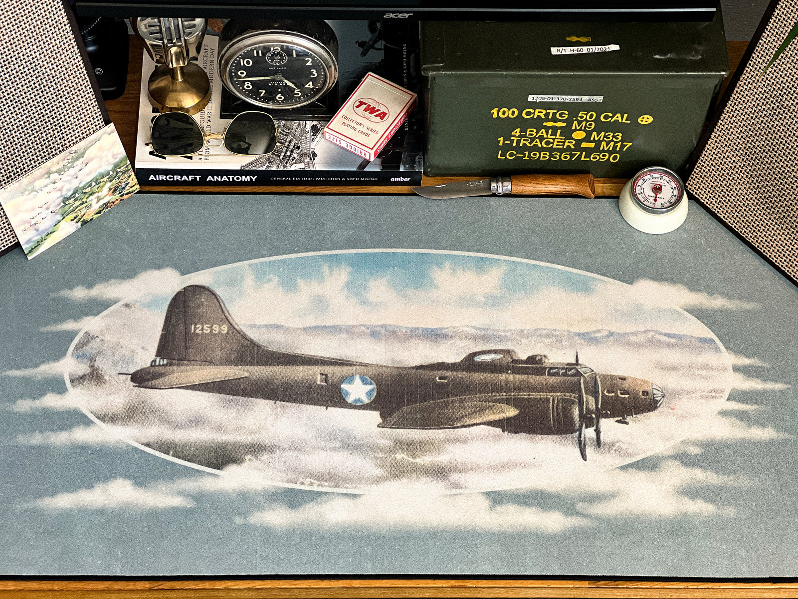 Boeing - Original desk setup