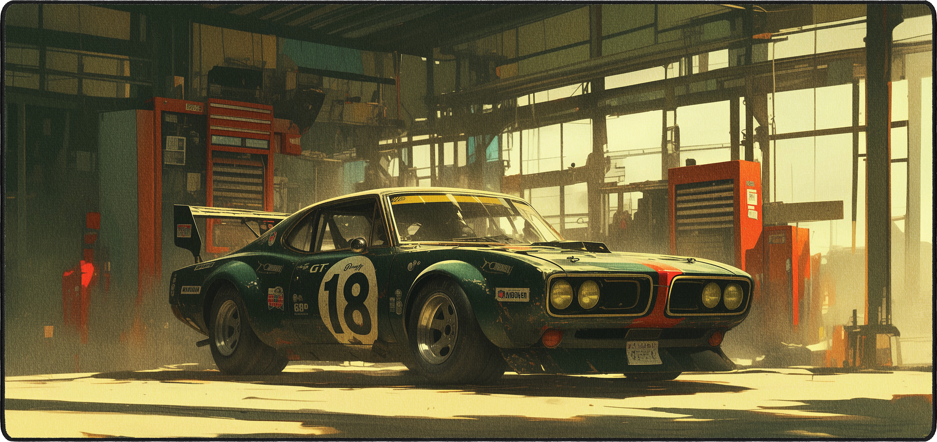Caleb's Pontiac GTO mousepad thumbnail, Original, Large/XXL