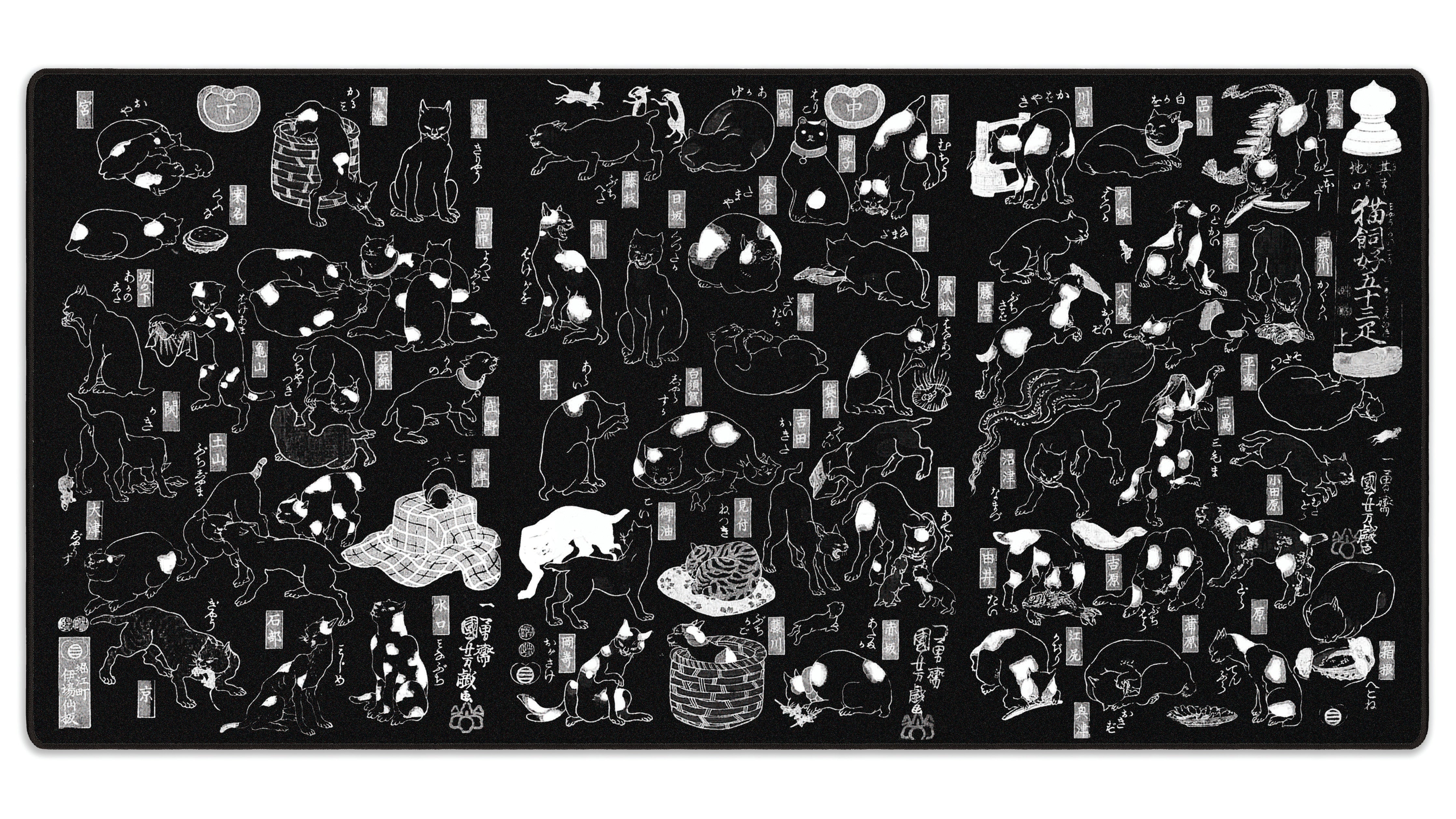 Cats by Kuniyoshi - The Mousepad Company