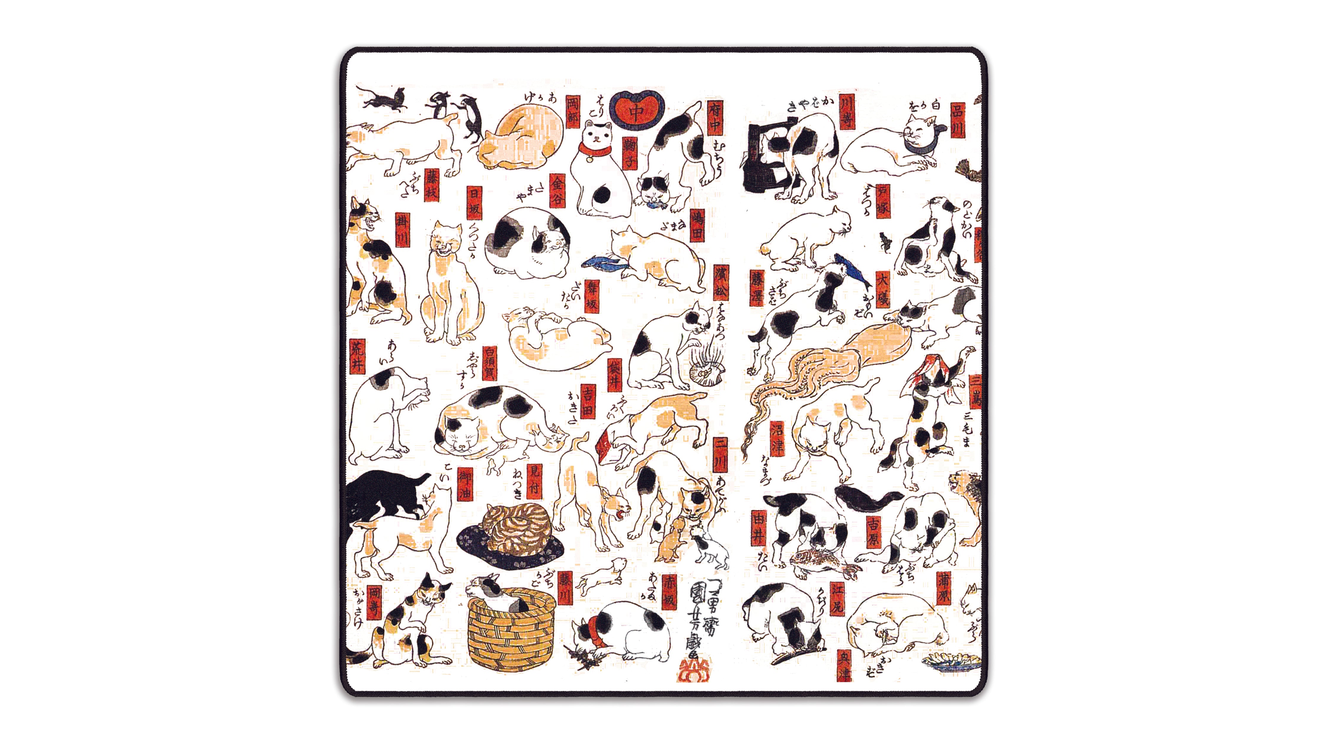 Cats by Kuniyoshi - The Mousepad Company