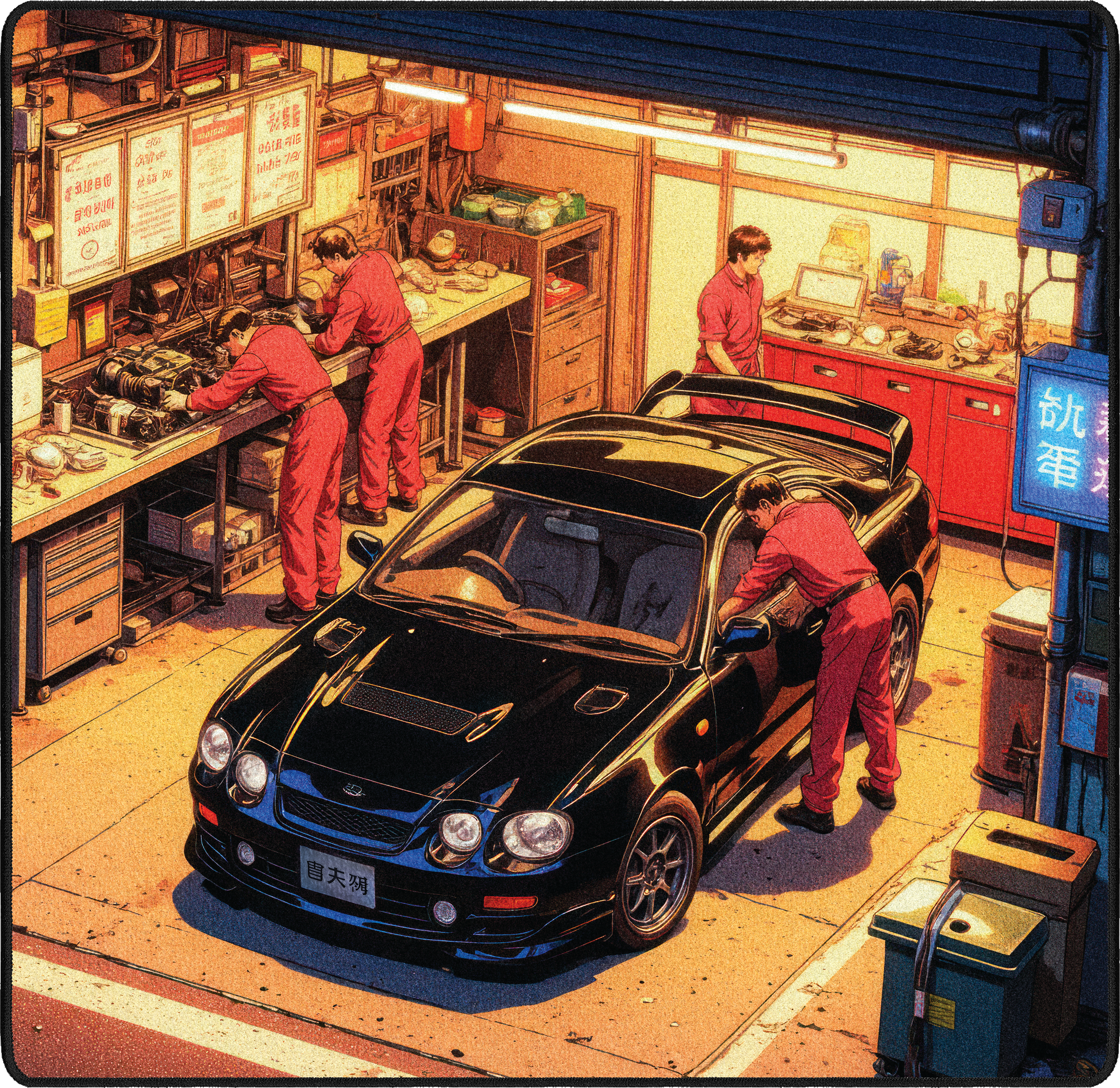 Chikashi’s Celica mousepad thumbnail, Original, Medium/Small
