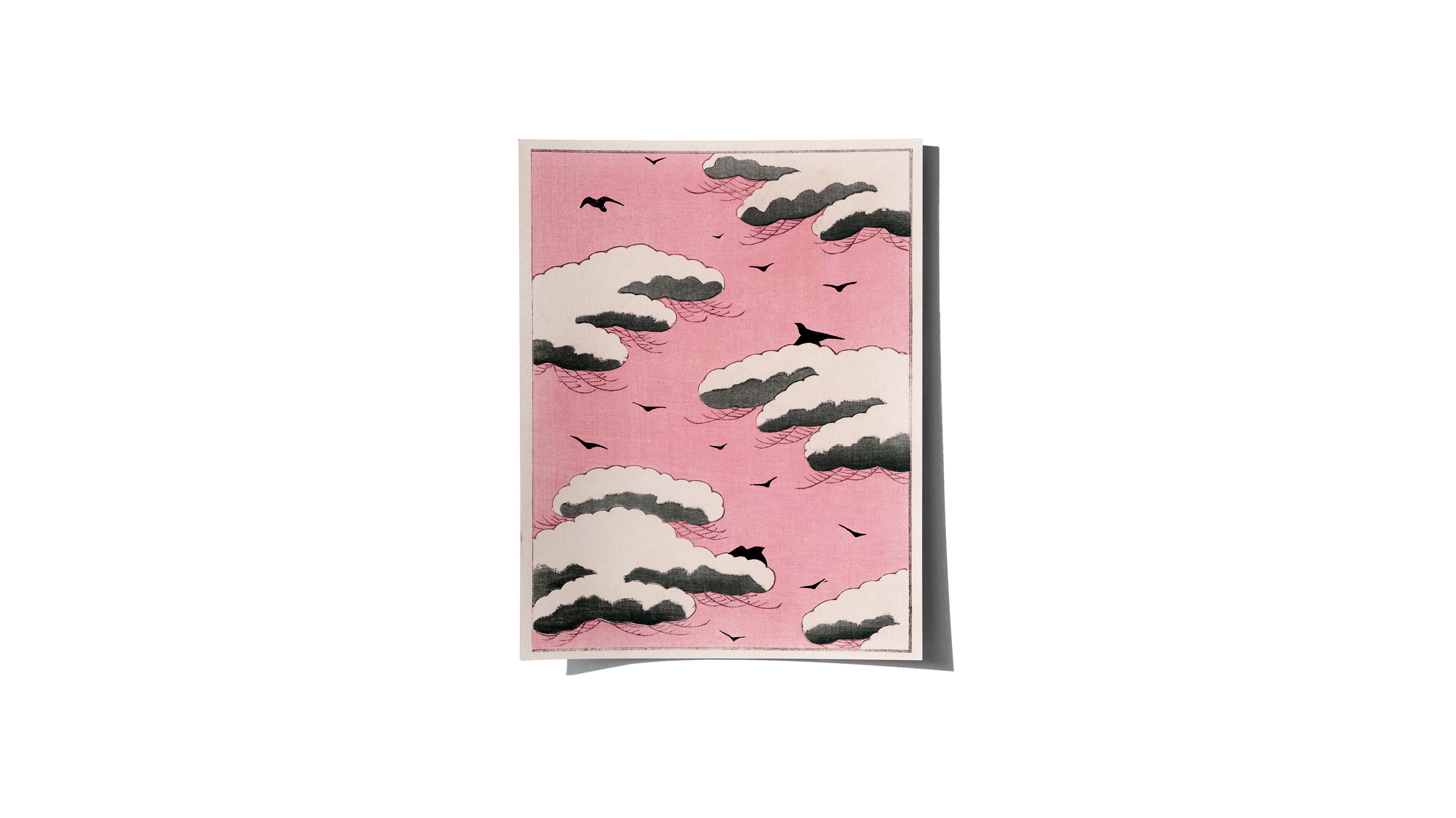 Pink Cloud- Medium Poster