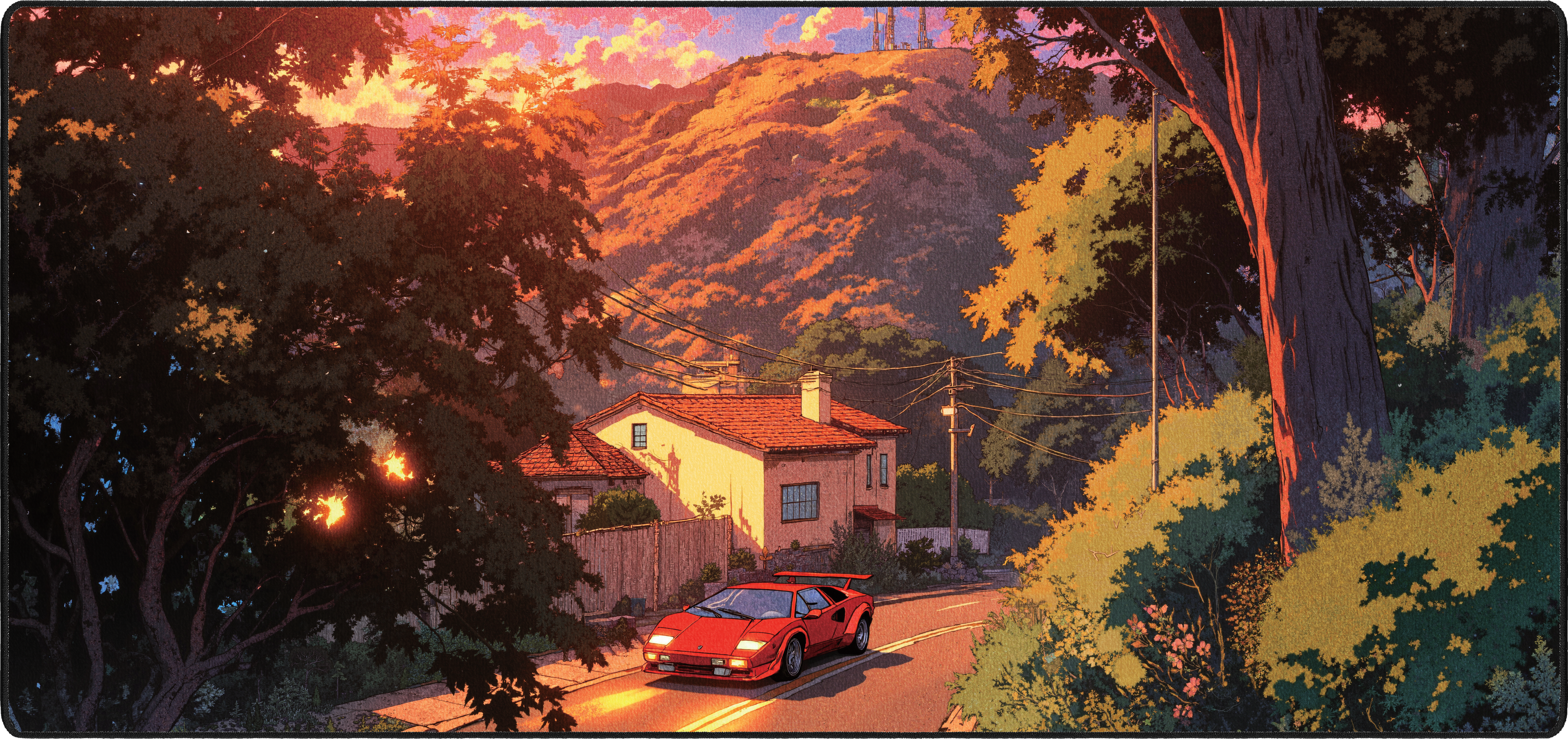 Countach Foothills mousepad thumbnail, Original, Large/XXL