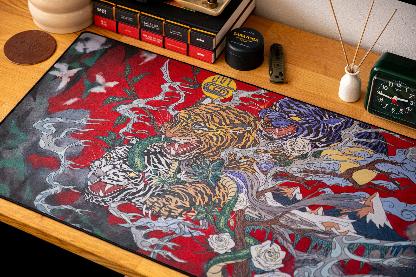 Crimson Roar - Original desk setup