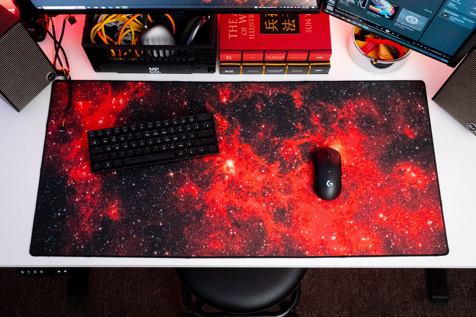 Dragonfish Nebula - Original desk setup