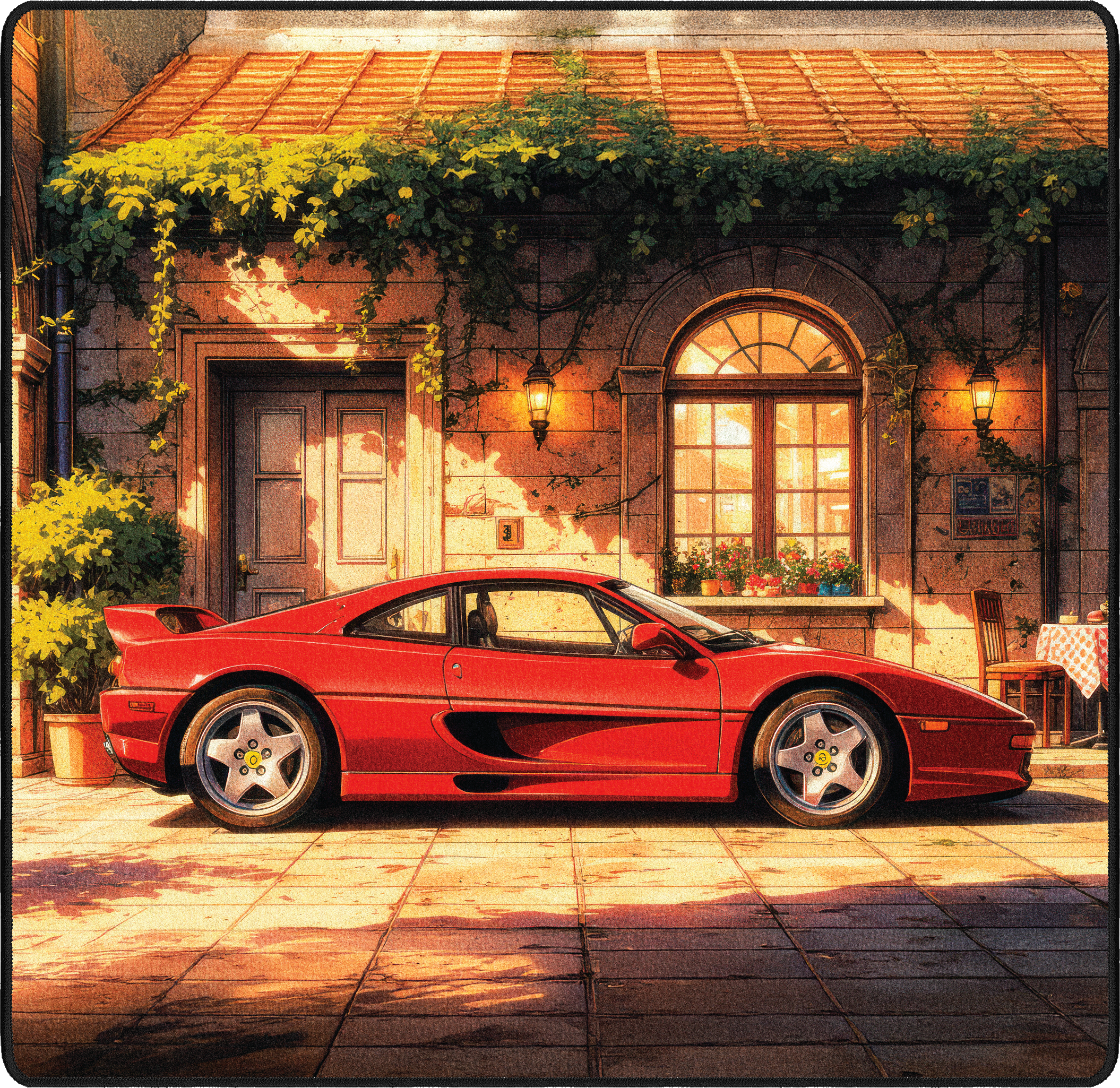 Fabio’s Ferrari mousepad thumbnail, Original, Medium/Small