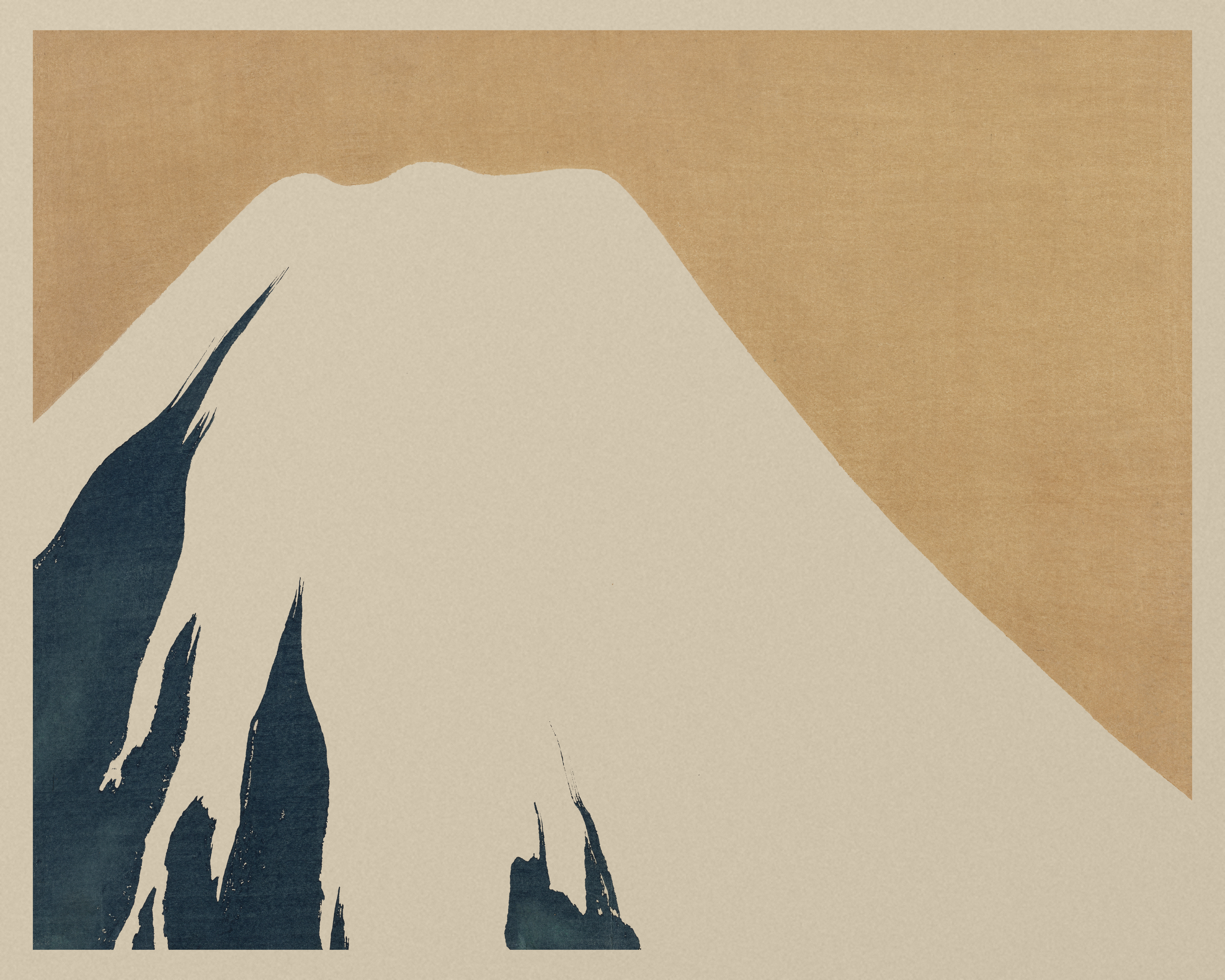 Fine Wind, Clear Morning (Red Fuji), by Hokusai - The Mousepad Company