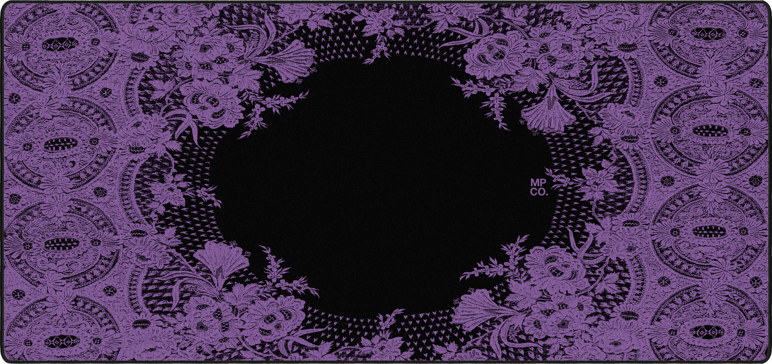 Floral Lace flace-purp-lrg mousepad