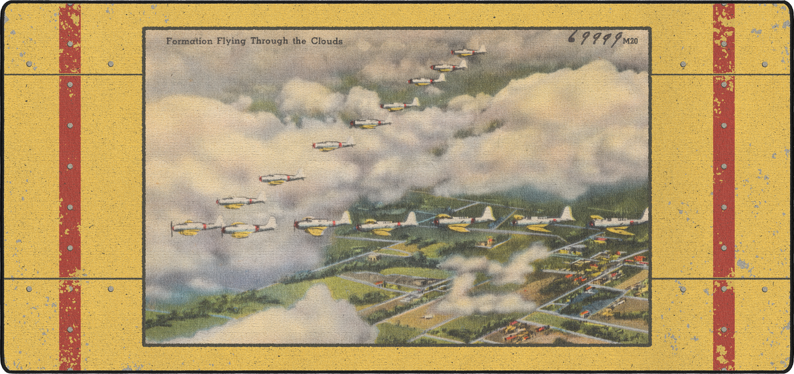 Formation Flying Through The Clouds