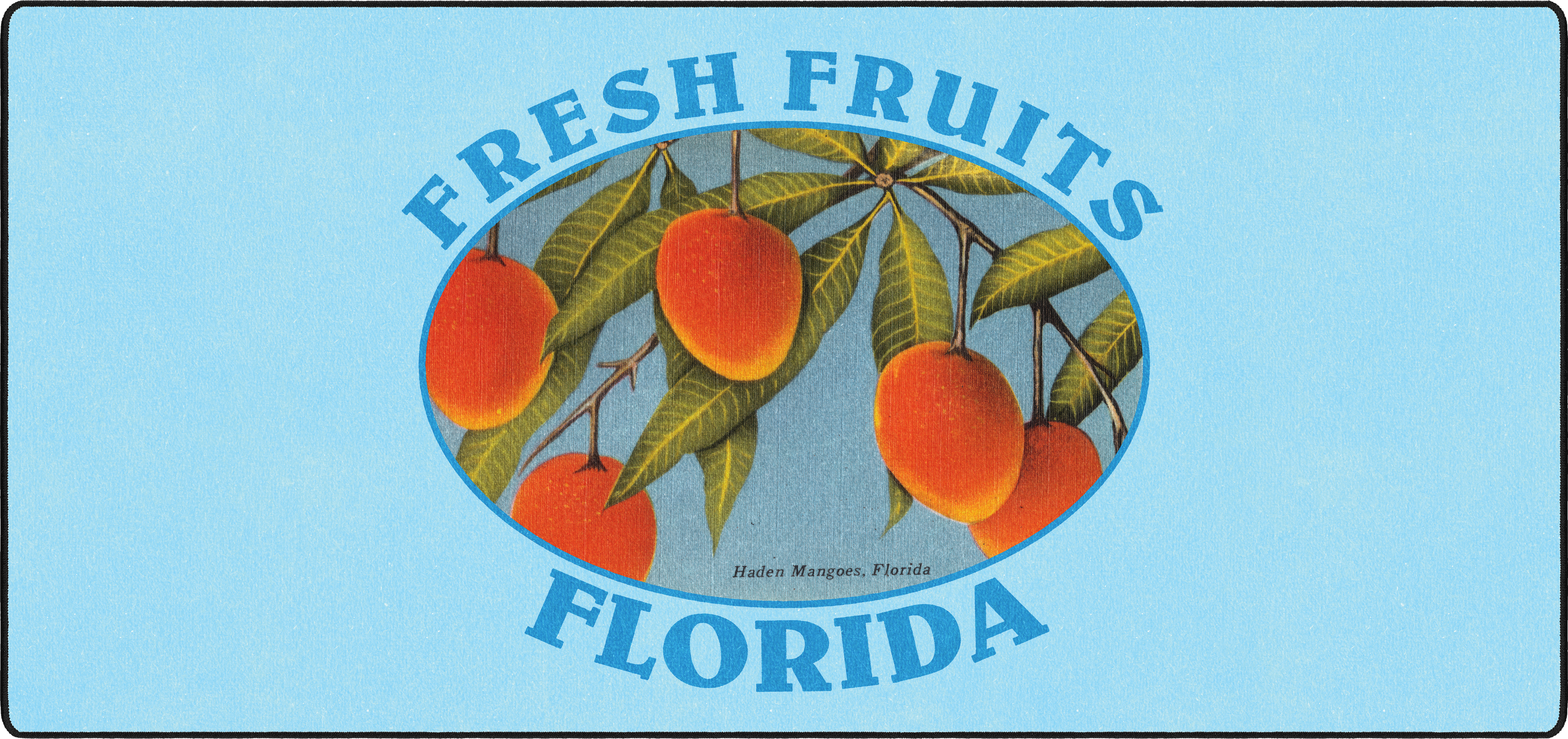Fresh Fruits Florida mousepad thumbnail, Original, Large/XXL
