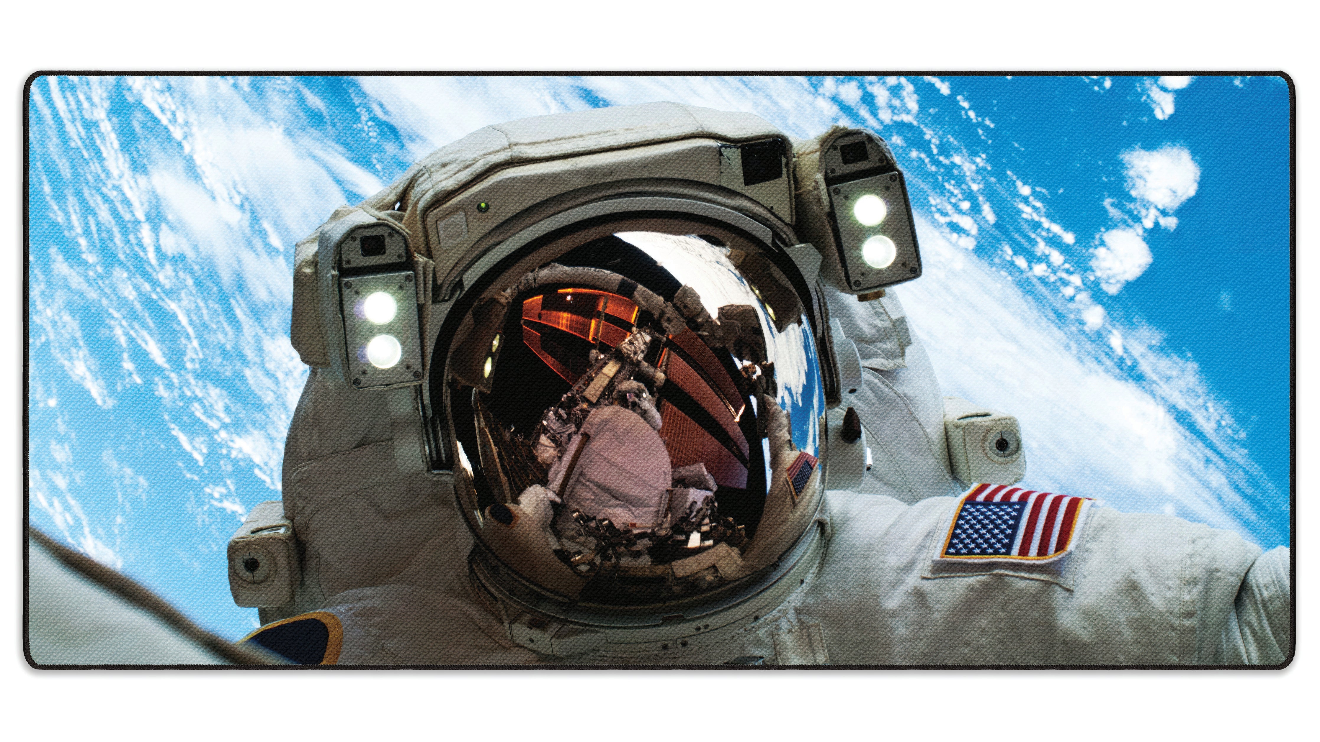 Astronaut's Space Gaze - The Mousepad Company