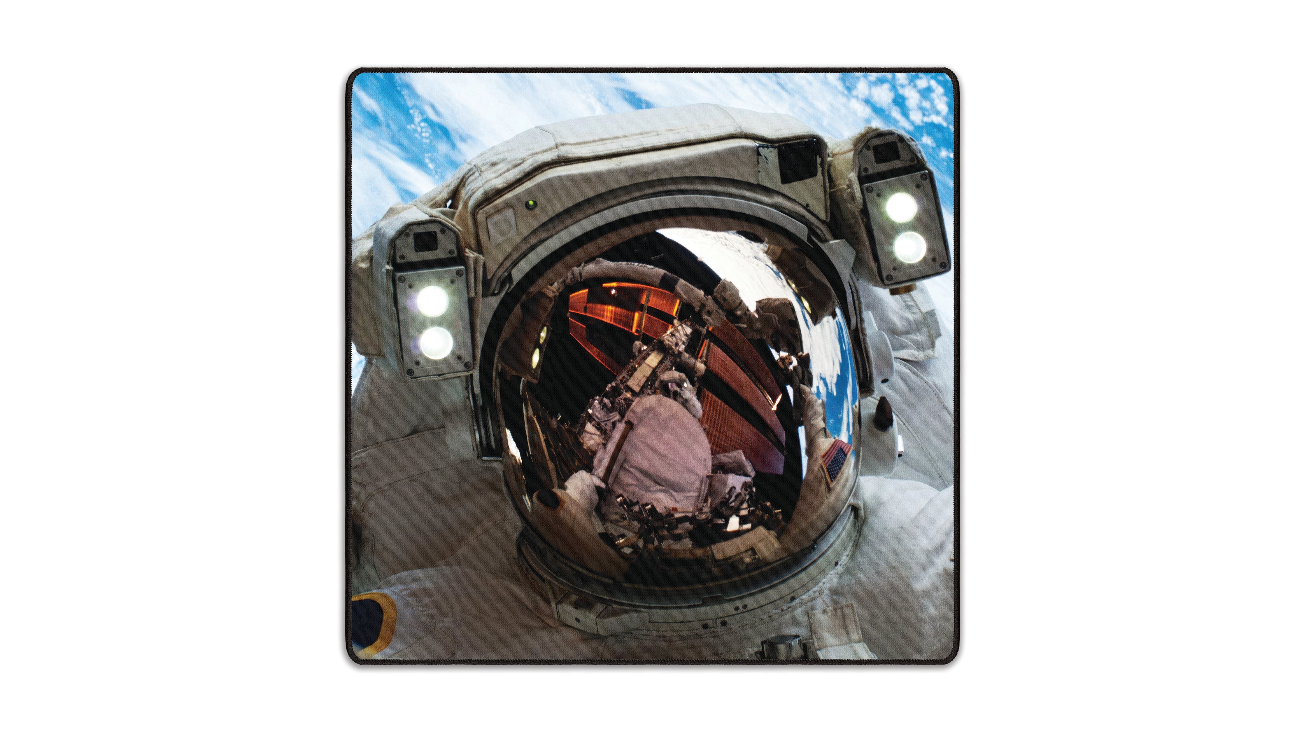 Astronaut's Space Gaze - The Mousepad Company