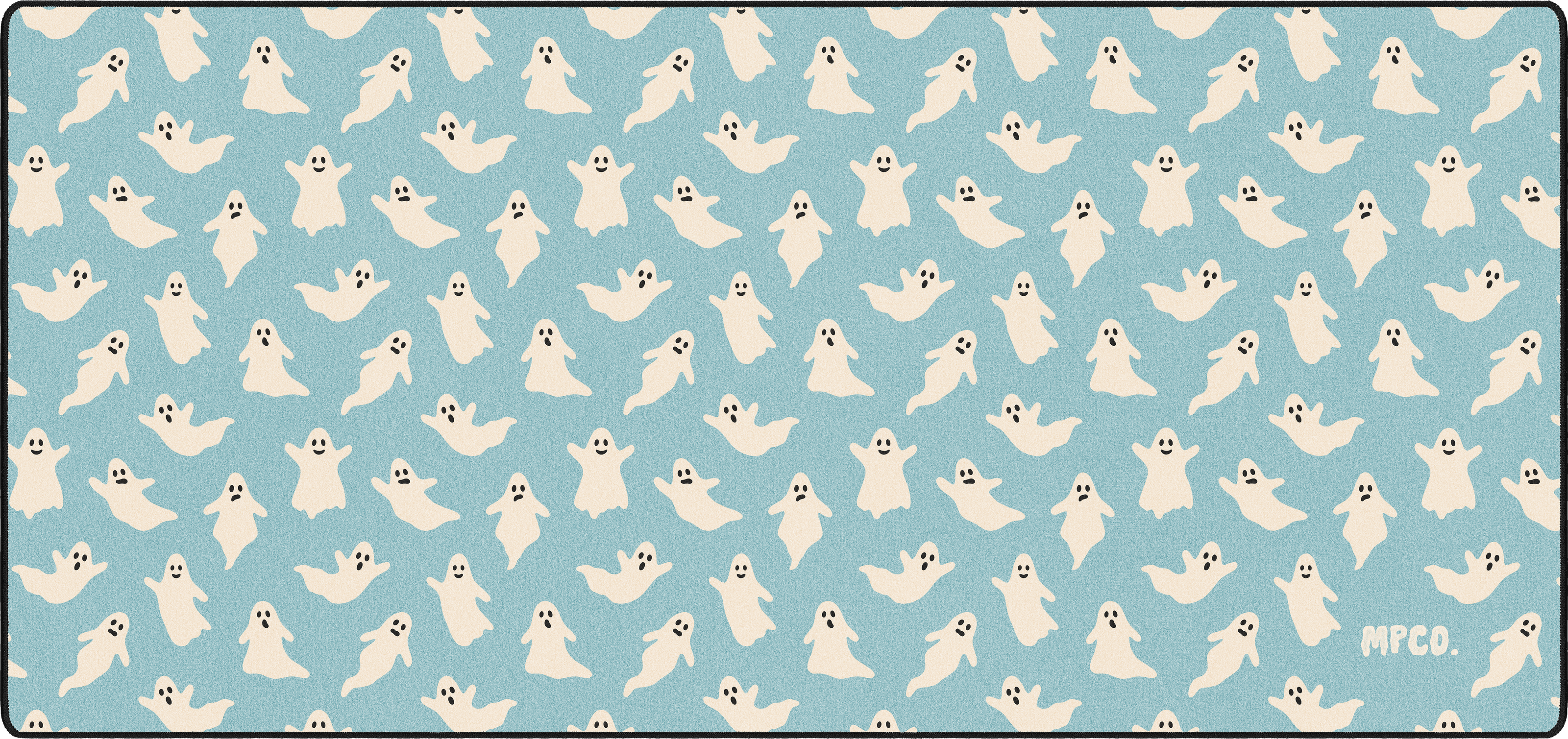 Ghosts ghost-blu-lrg mousepad
