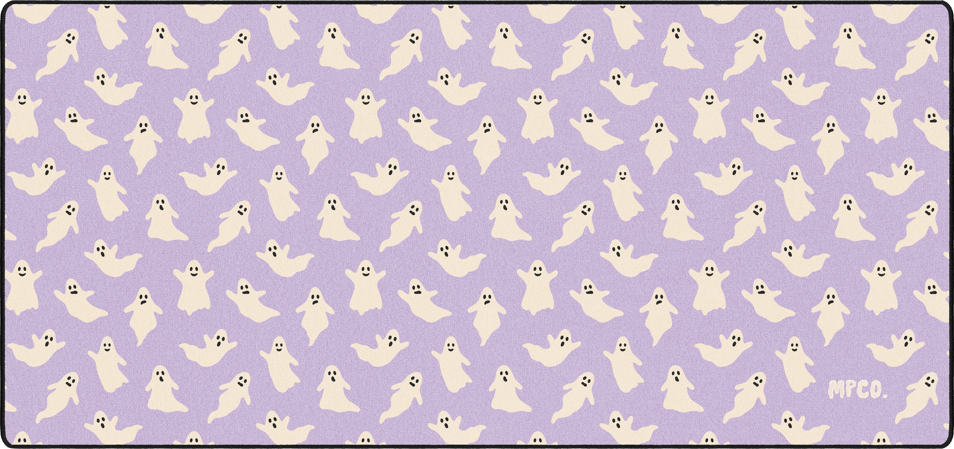 Ghosts ghost-purp-lrg mousepad