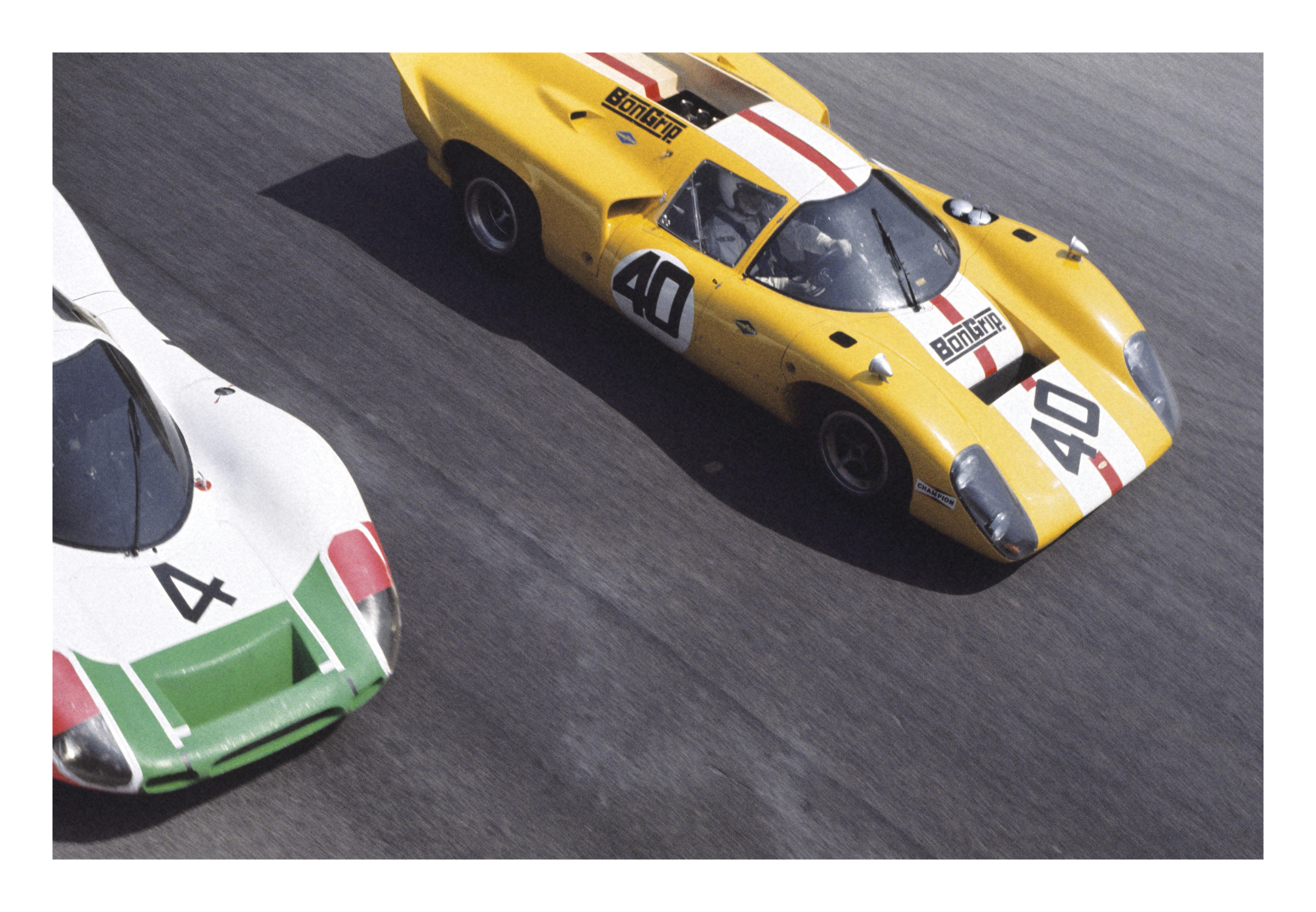 Giant Poster - 3 ft x 2 ft - Monza '69 - The Mousepad Company