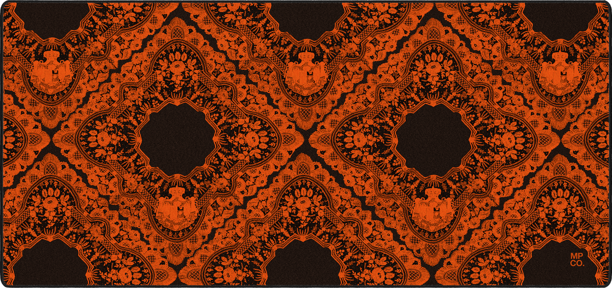 Gothic Diamonds gothd-ornblk-lrg mousepad