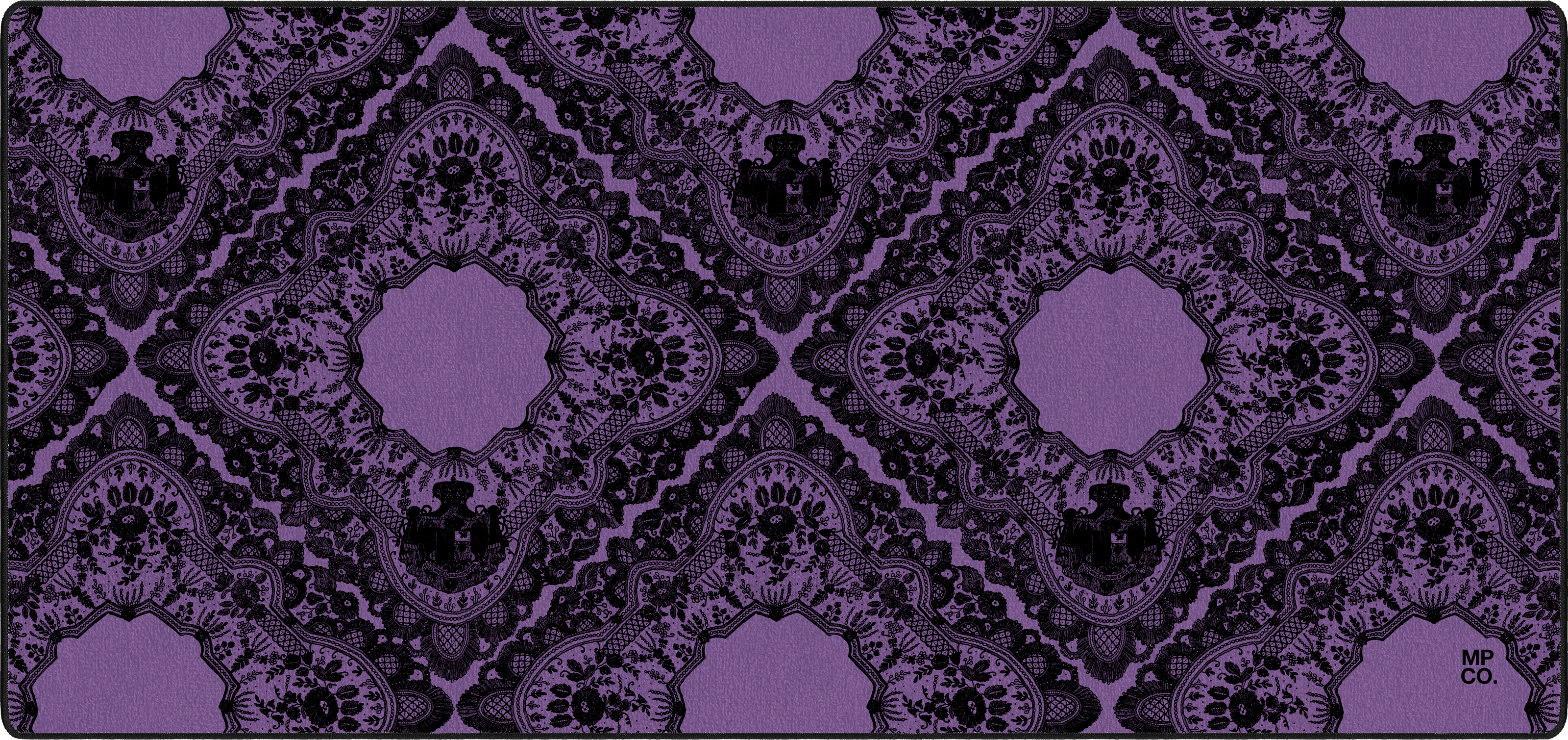 Gothic Diamonds gothd-purp-lrg mousepad