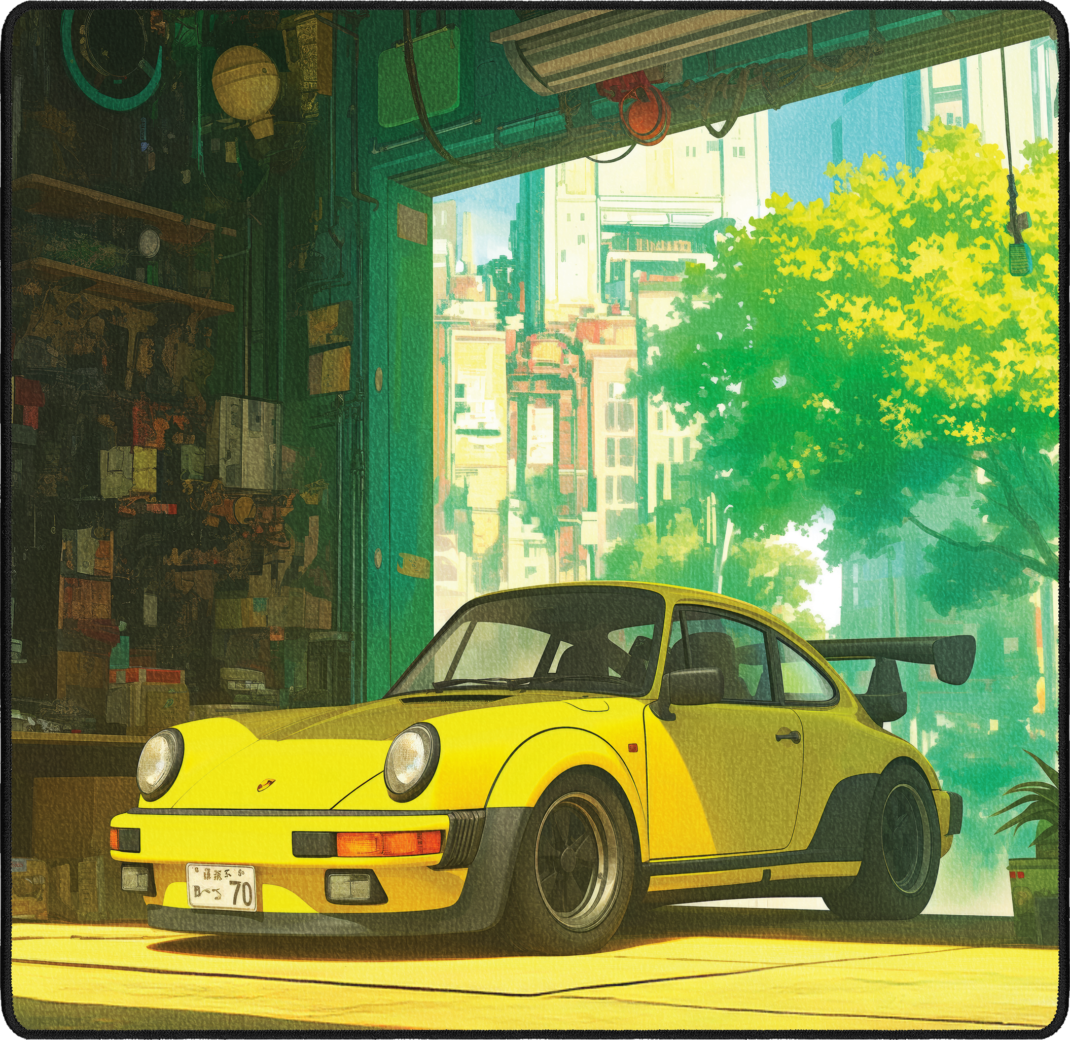 Gramp's Garage mousepad thumbnail, Original, Medium/Small