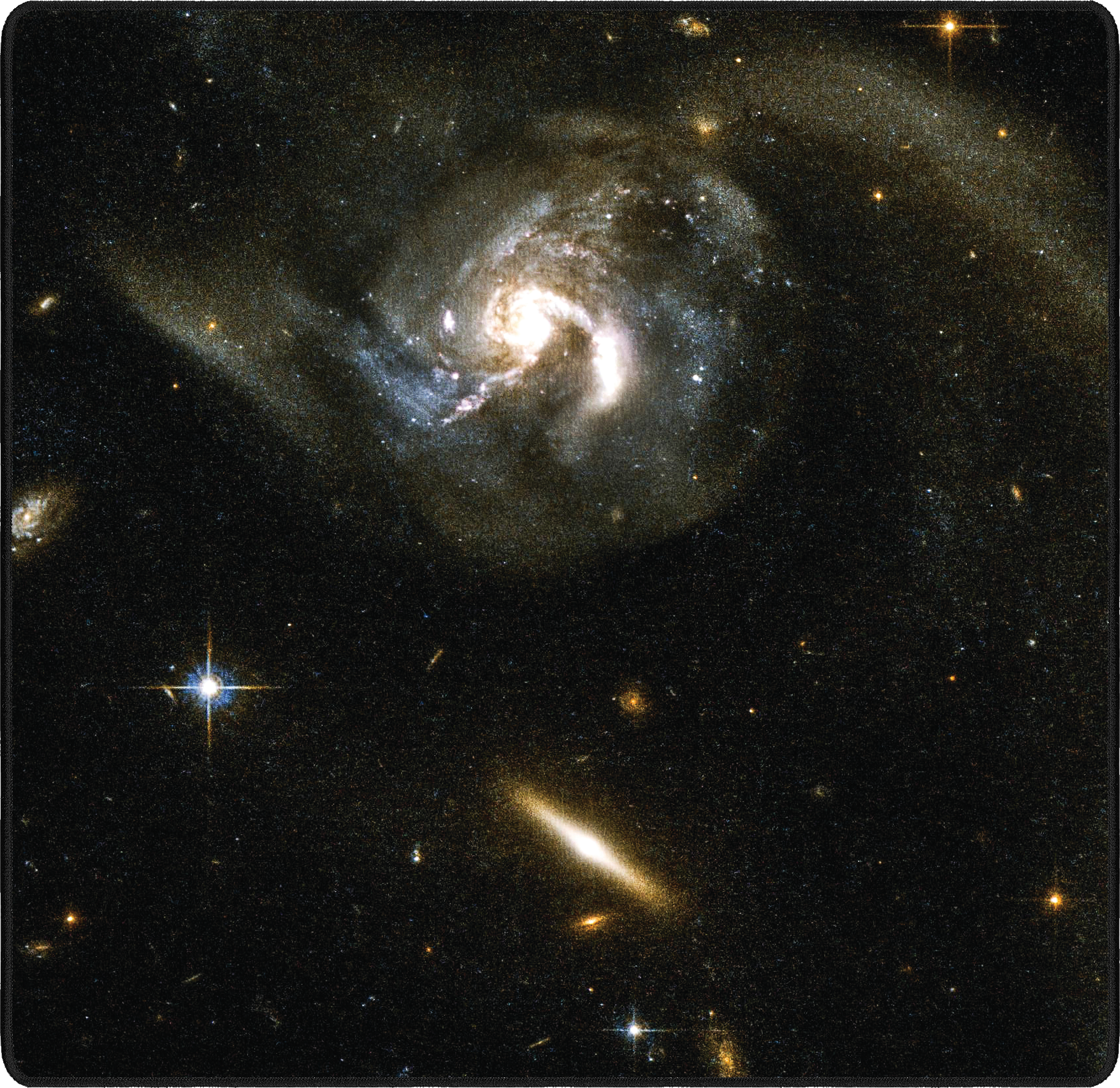 Hubble Interacting Galaxy NGC 6090 mousepad thumbnail, Original, Medium/Small
