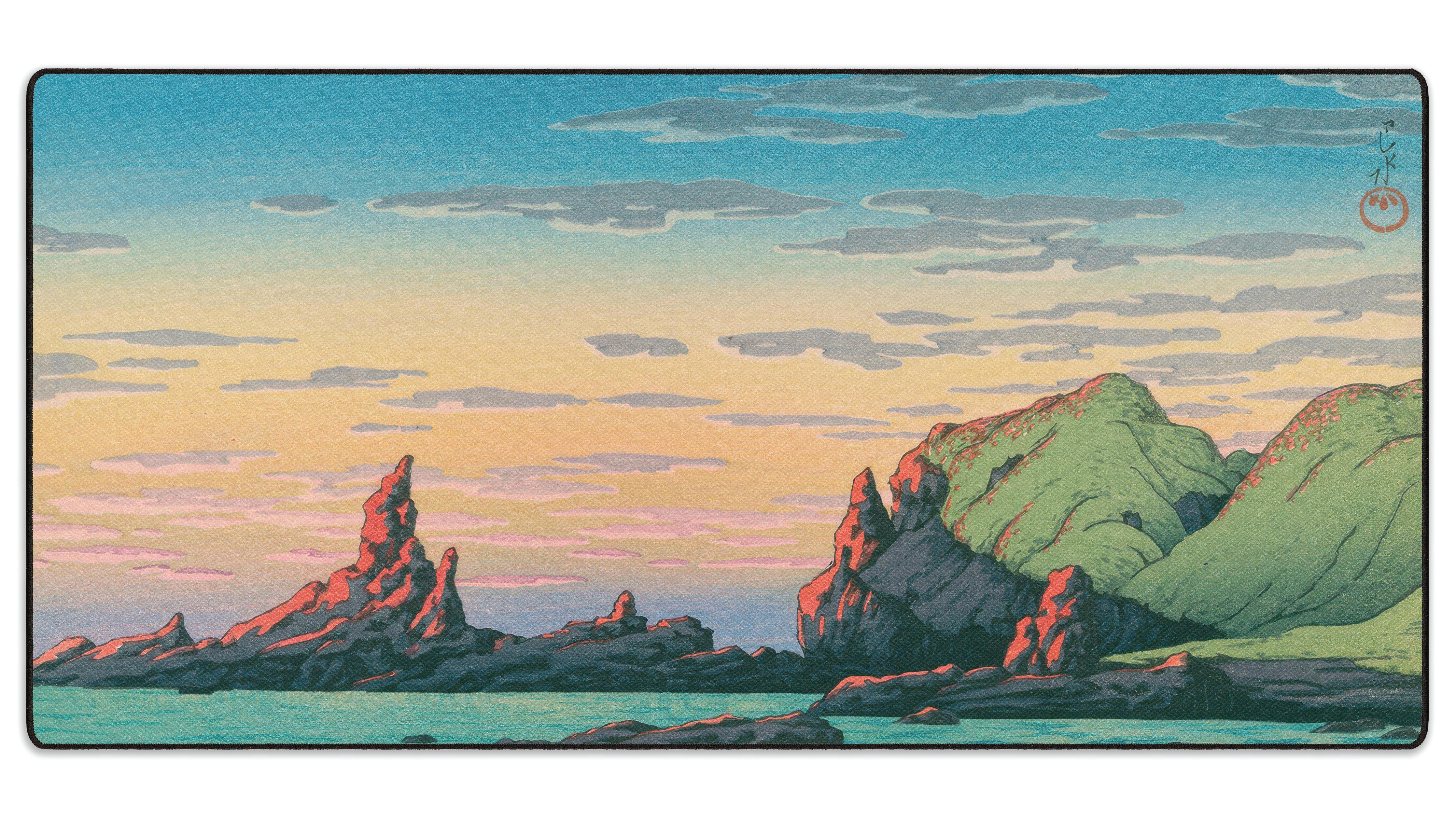 Ryugashima Island, by Hasui