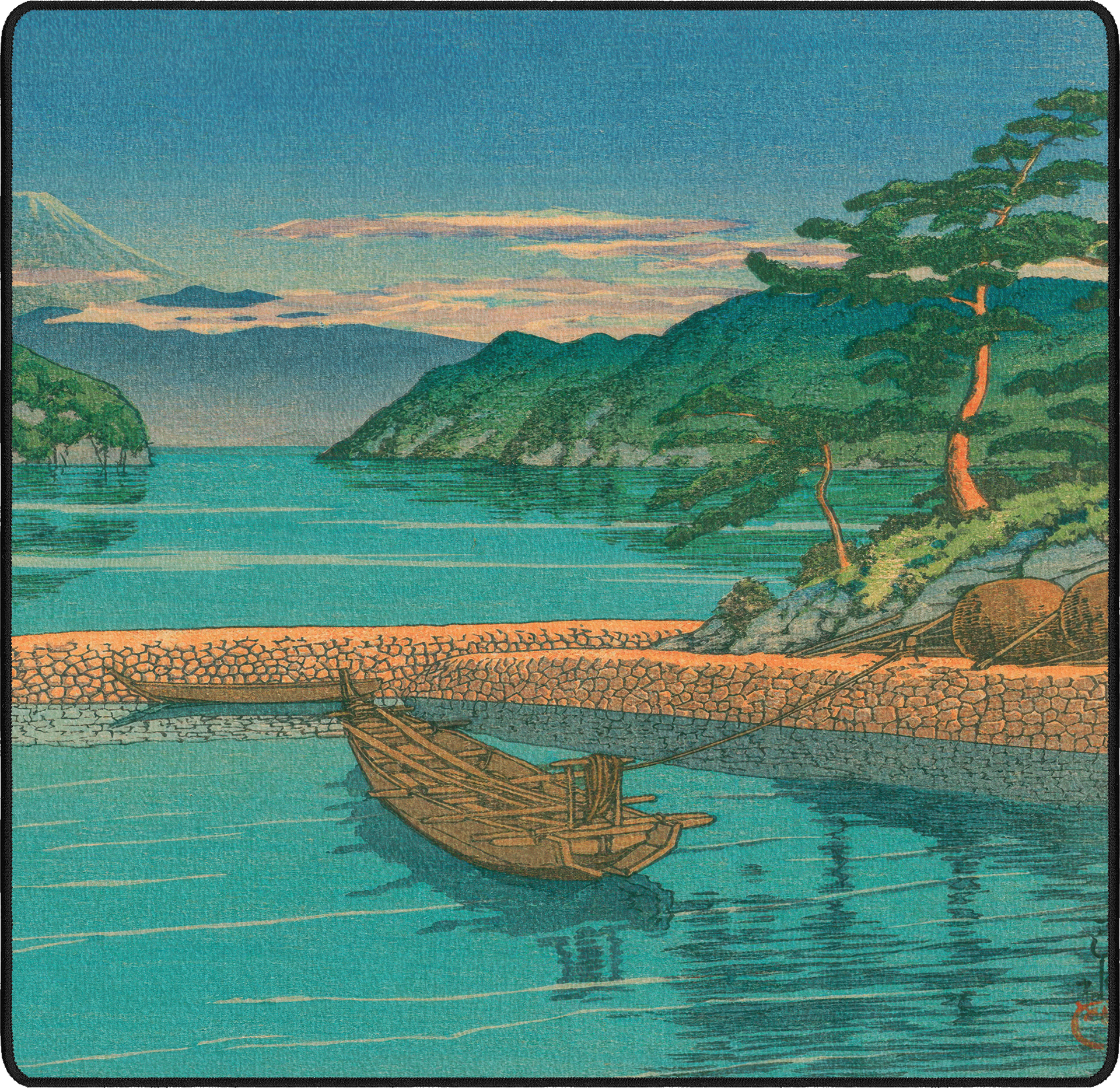 Izuno Mitsu, by Hasui