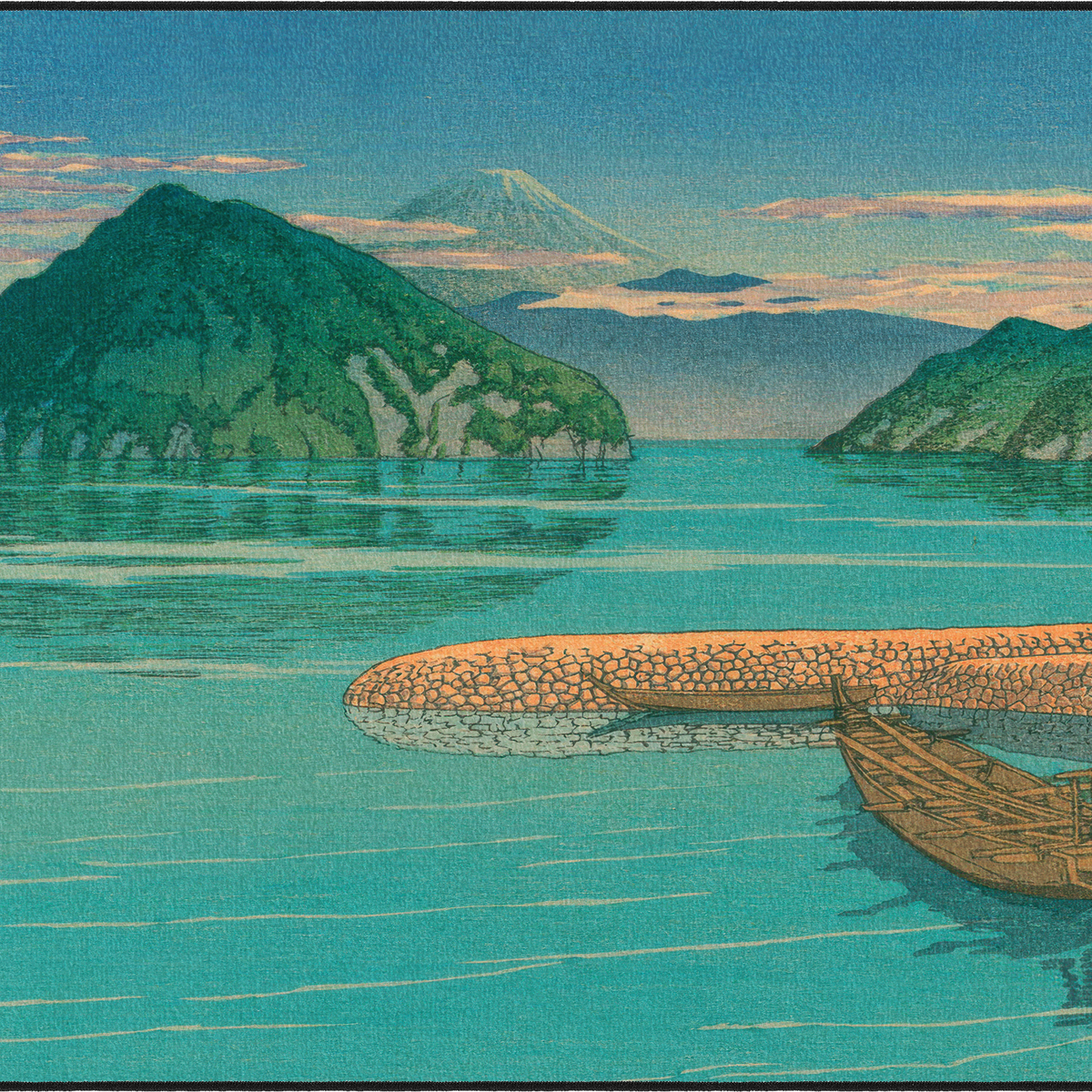 Izuno Mitsu, by Hasui