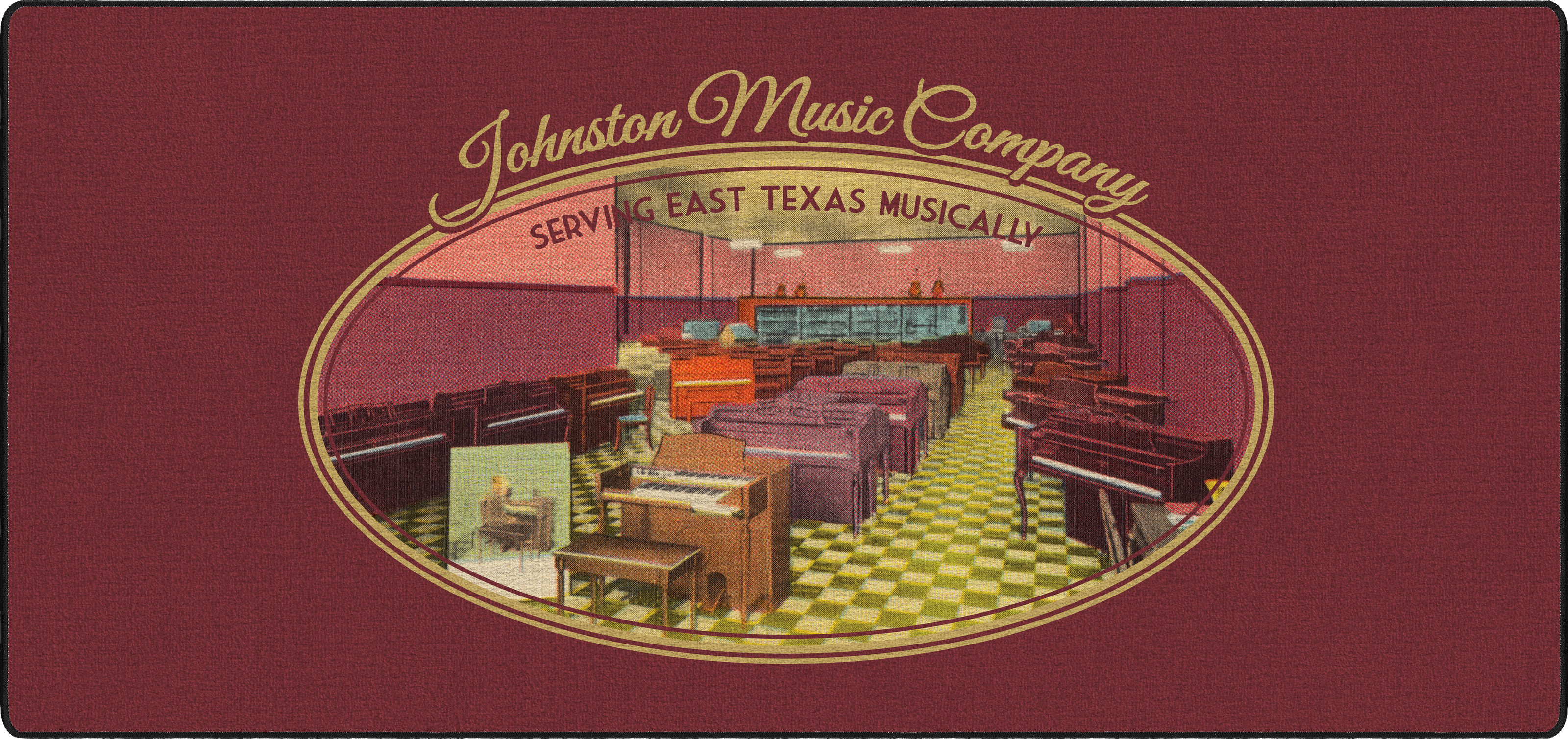 Johnston Music Company mousepad thumbnail, Original, Large/XXL
