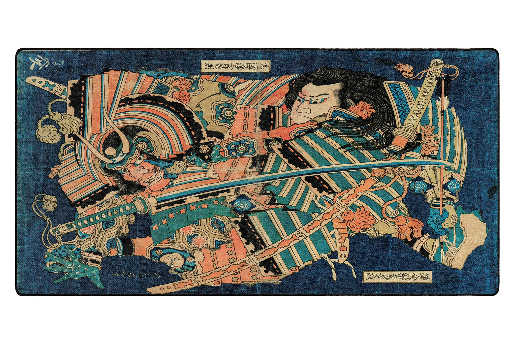 Kamakura no Gengoro, by Hokusai - The Mousepad Company