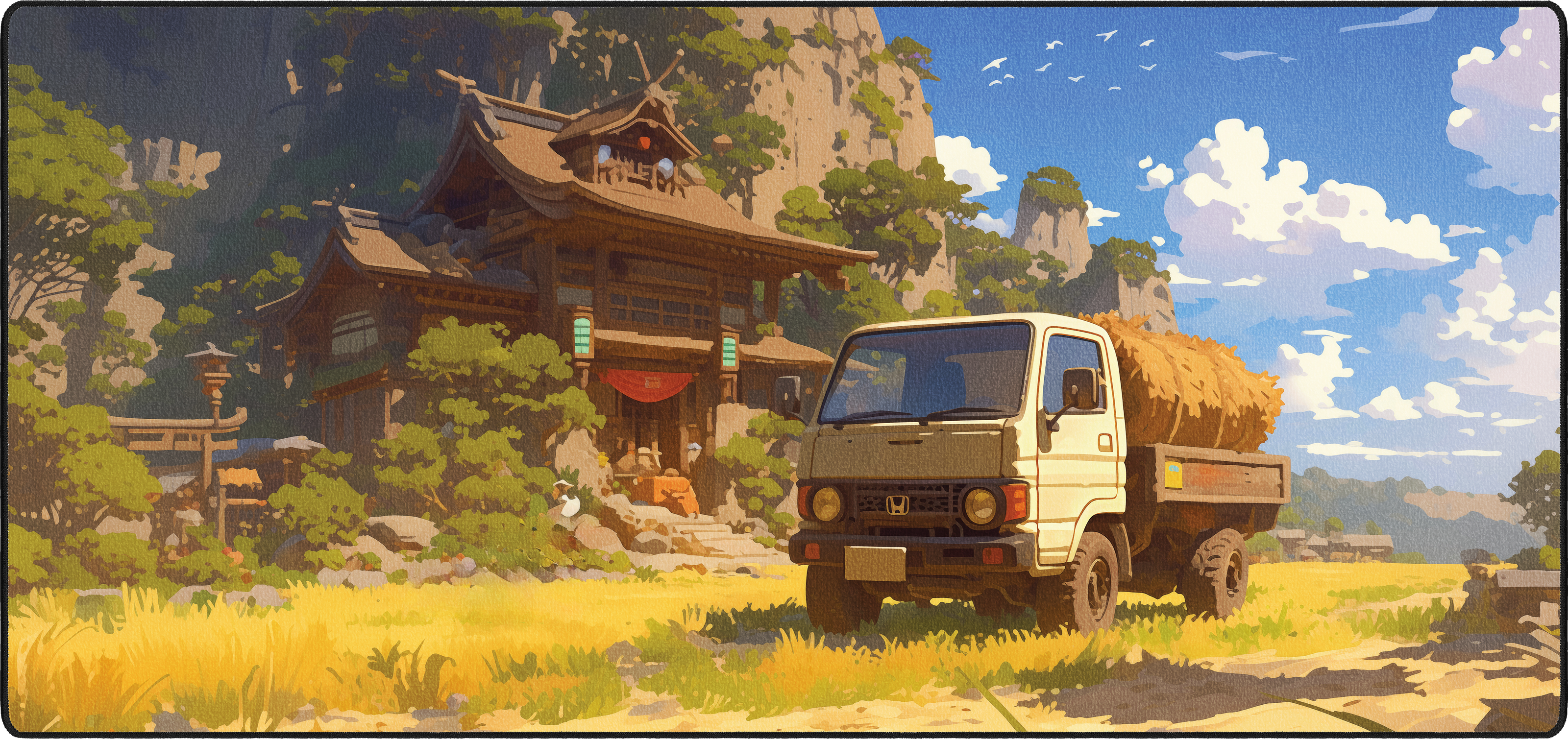 Konner's Kei Truck mousepad thumbnail, Original, Large/XXL