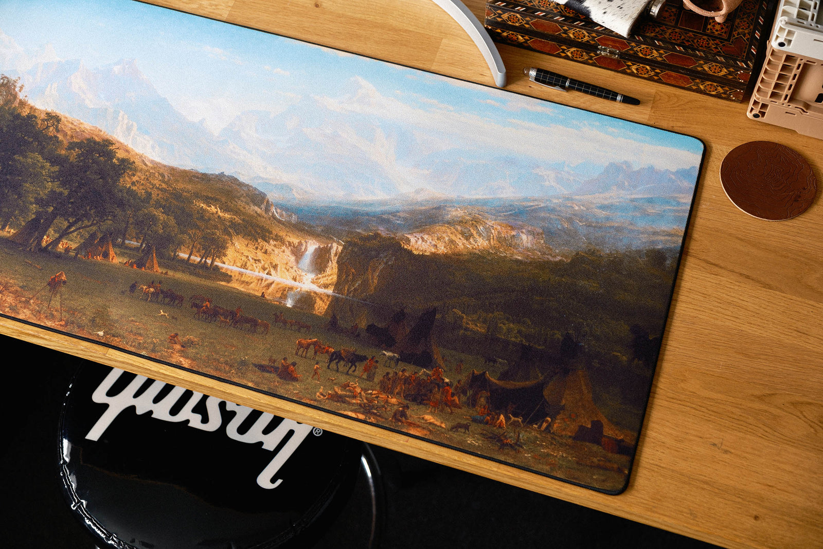 Lander's Peak - Original desk setup