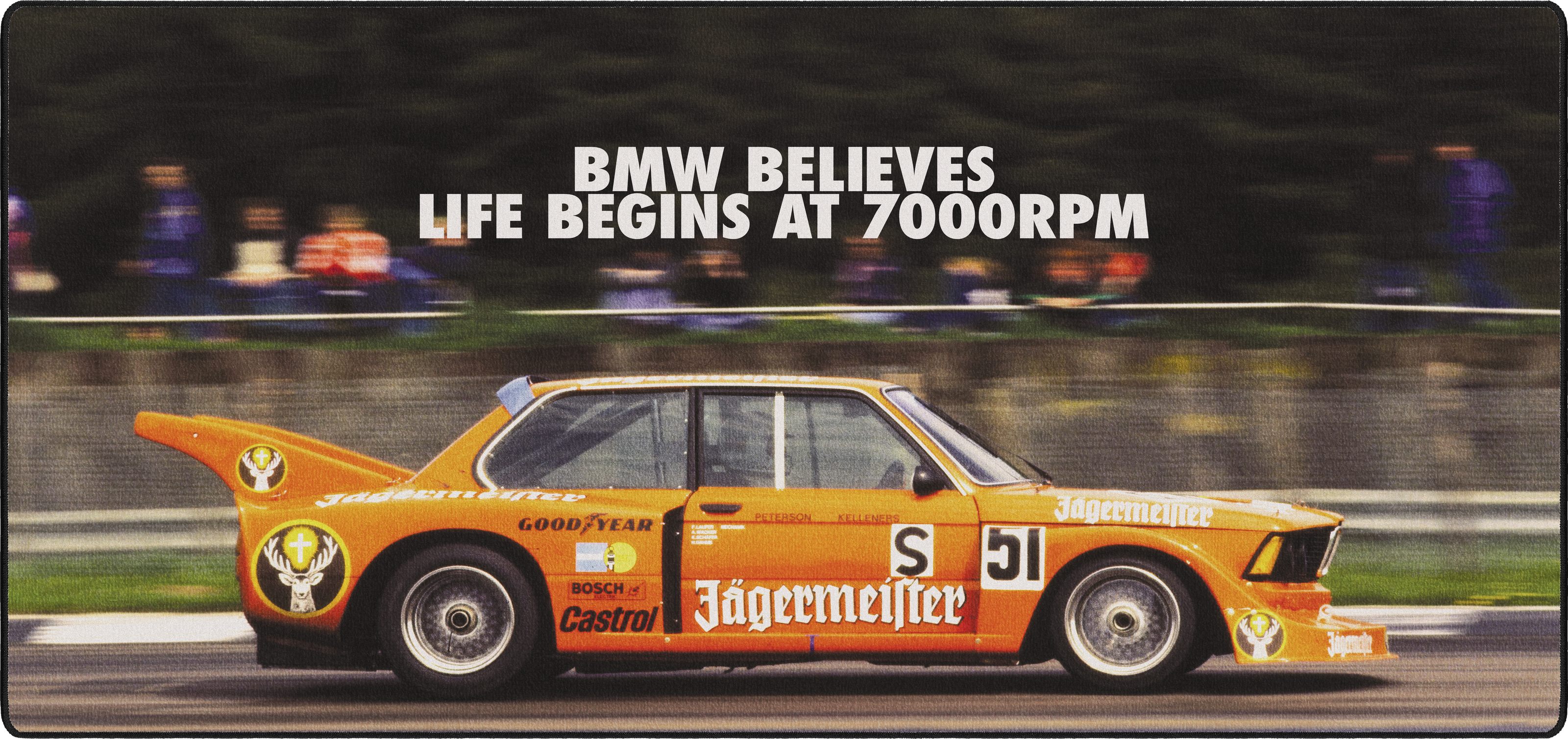 Life Begins at 7000RPM mousepad thumbnail, Original, Large/XXL