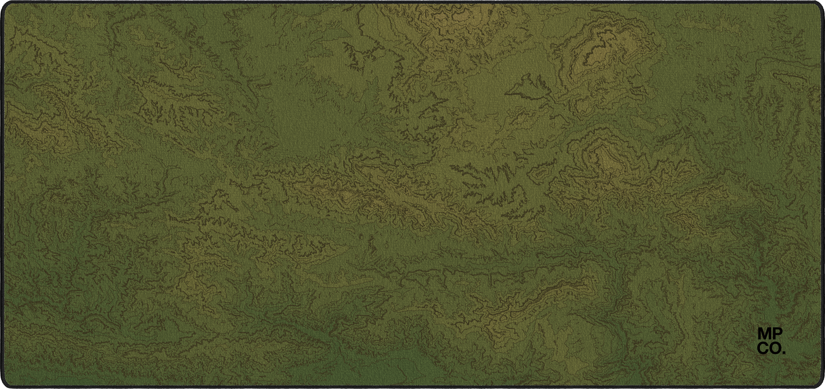 Map mousepad thumbnail, Green, Large/XXL