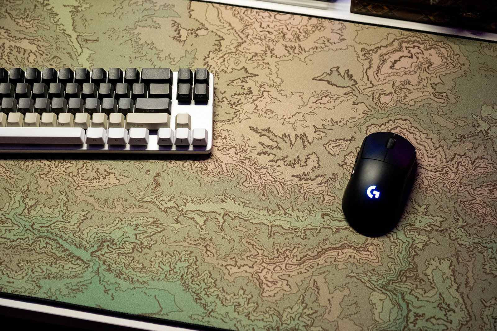 Map - Sage desk setup