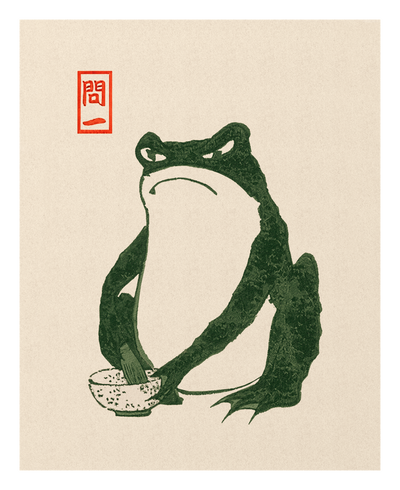 Matcha the Frog, by Hiroshige II