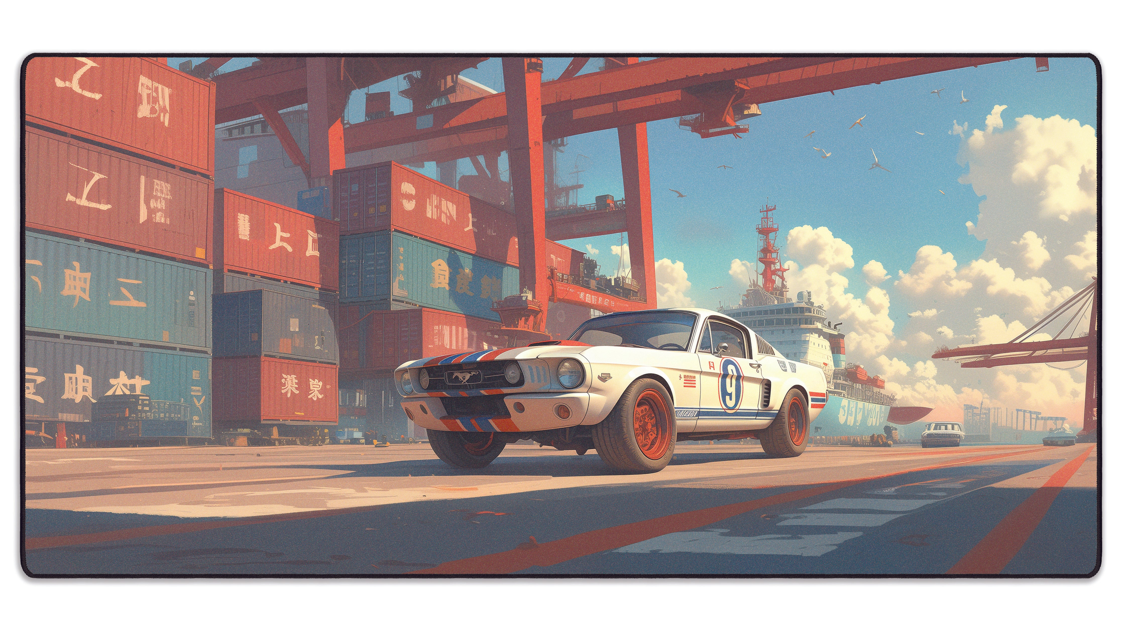 Mei's Mustang - The Mousepad Company