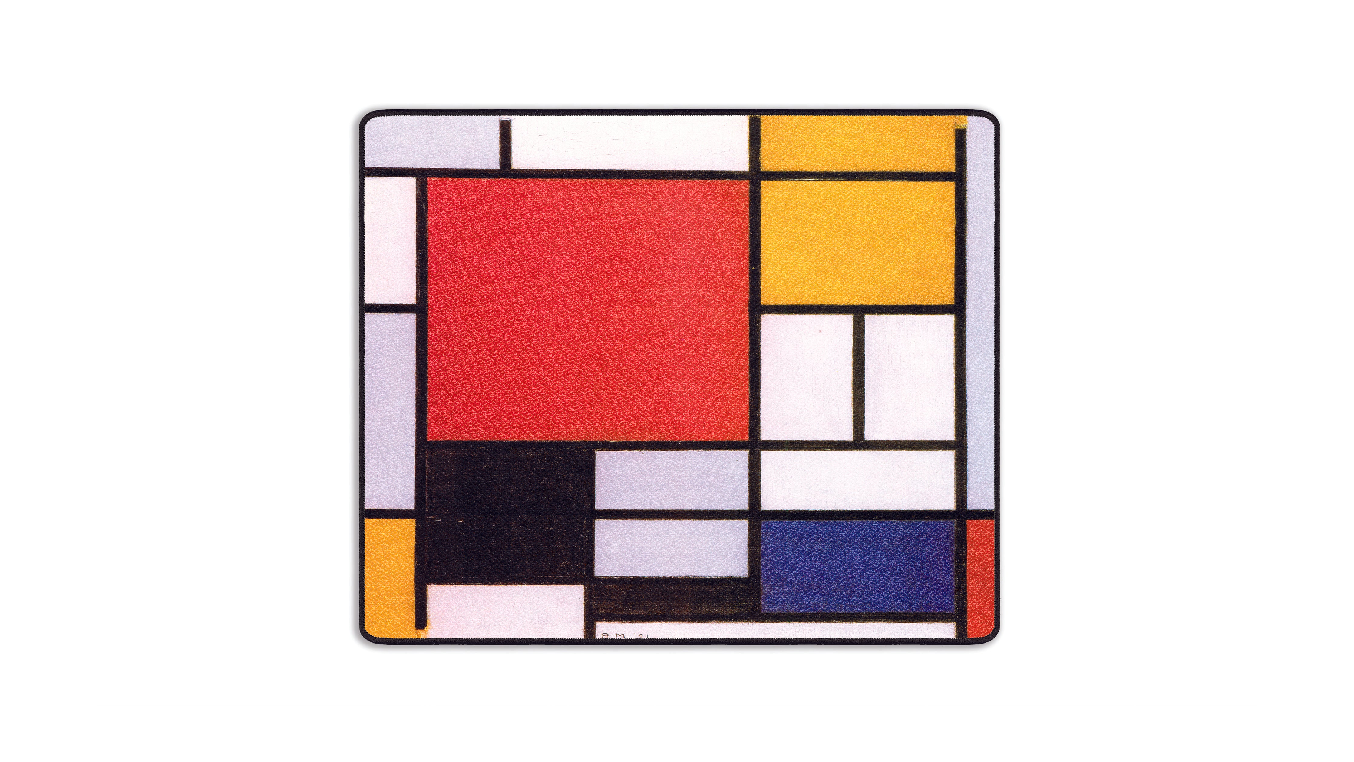 Composition No.III with Red, Yellow and Blue, by Piet Mondrian (1929) - The Mousepad Company