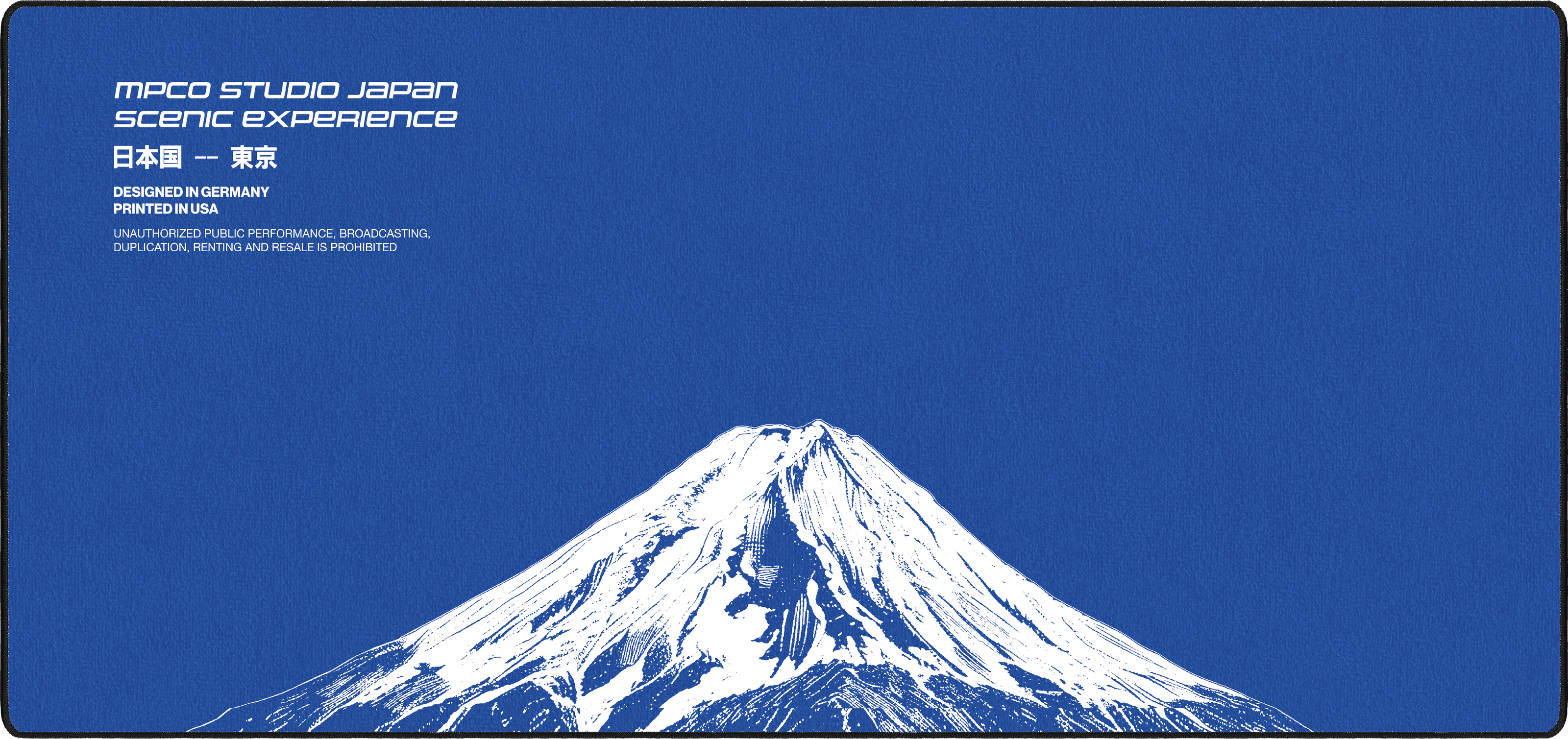 MPCO Experience mousepad thumbnail, Blue/White, Large/XXL