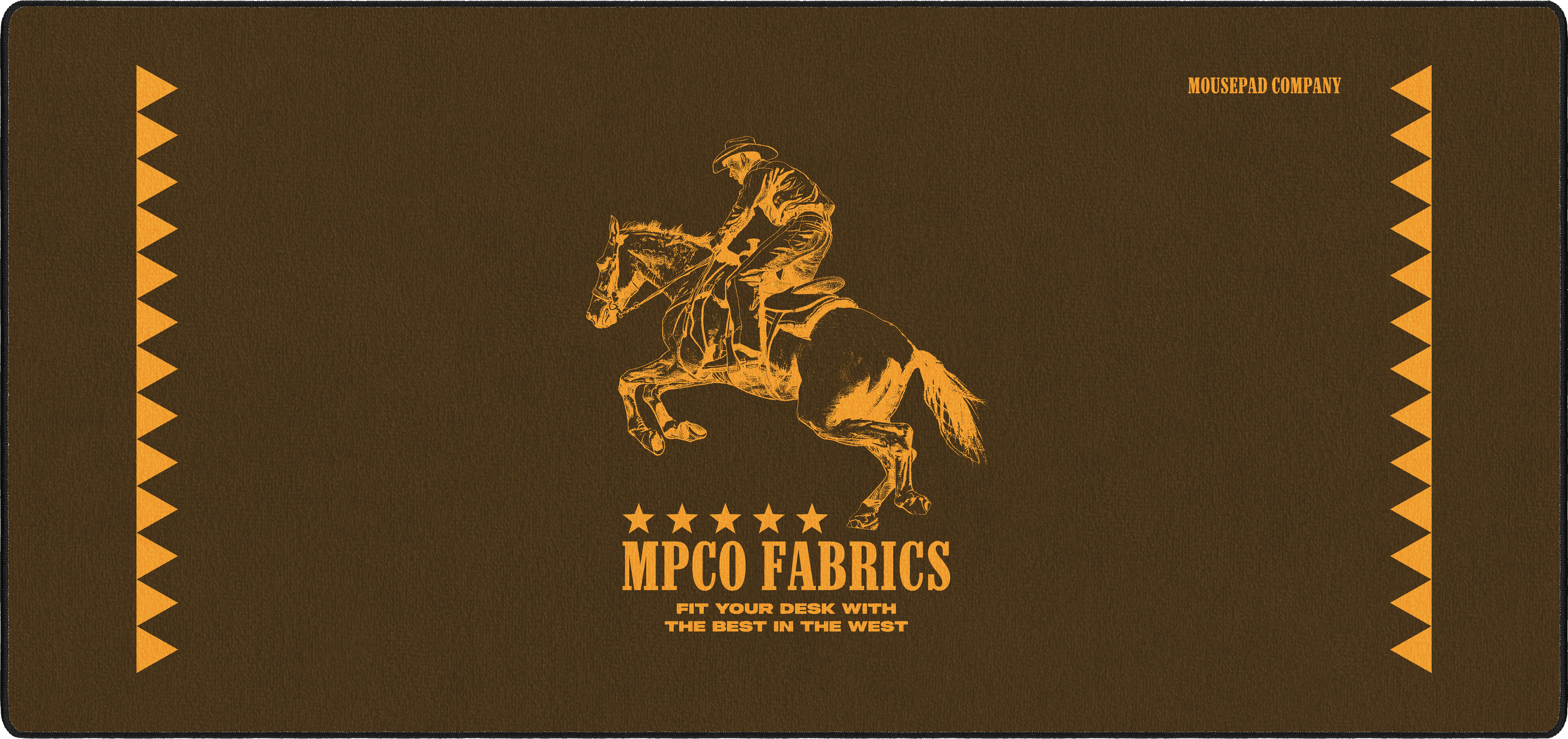 MPCO Fabrics mousepad thumbnail, Brown, Large/XXL