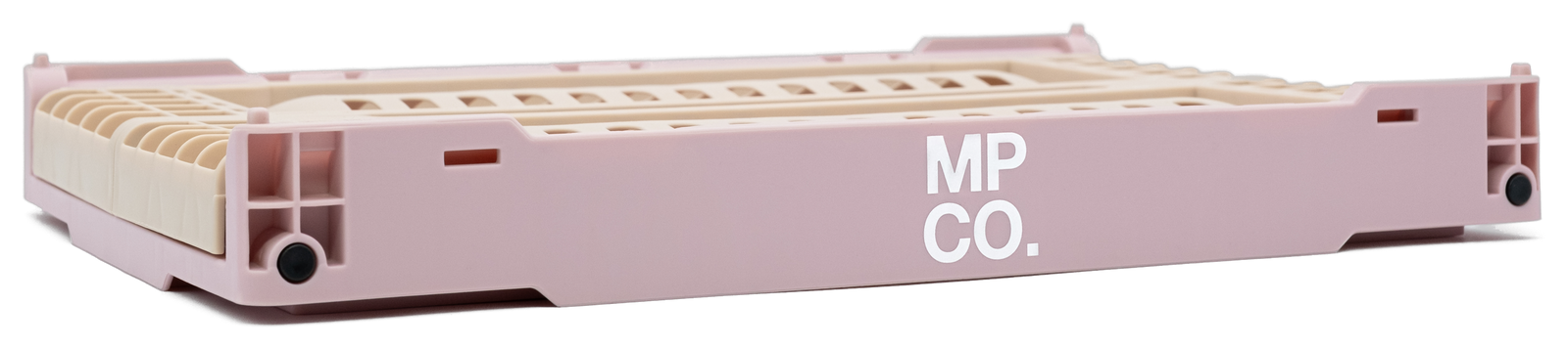 MPCO Foldable Desk Crate in Starburst, folded flat