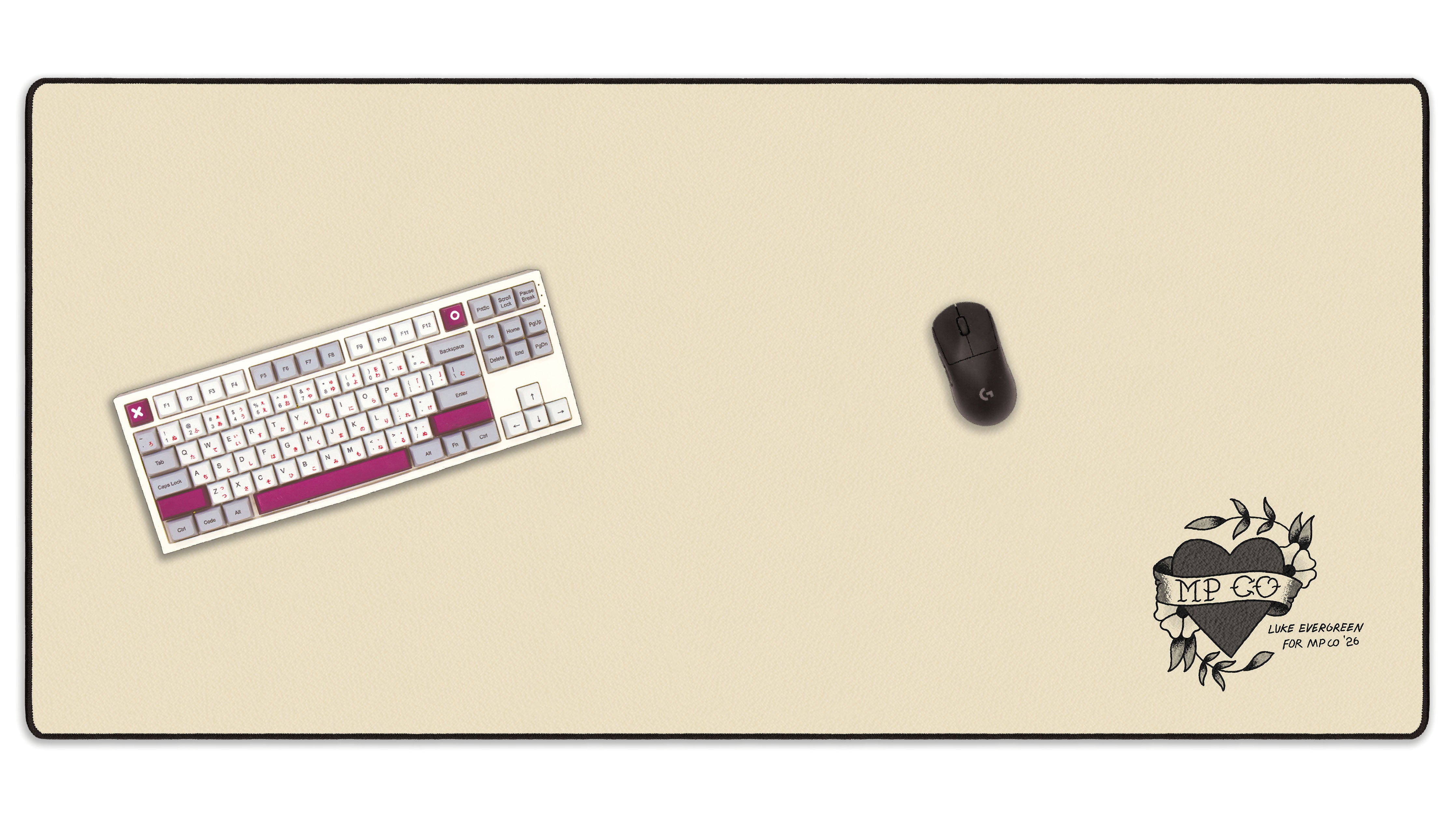 MPCO Heart - The Mousepad Company