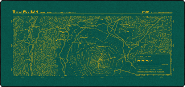 Mount Fuji Topo Pad