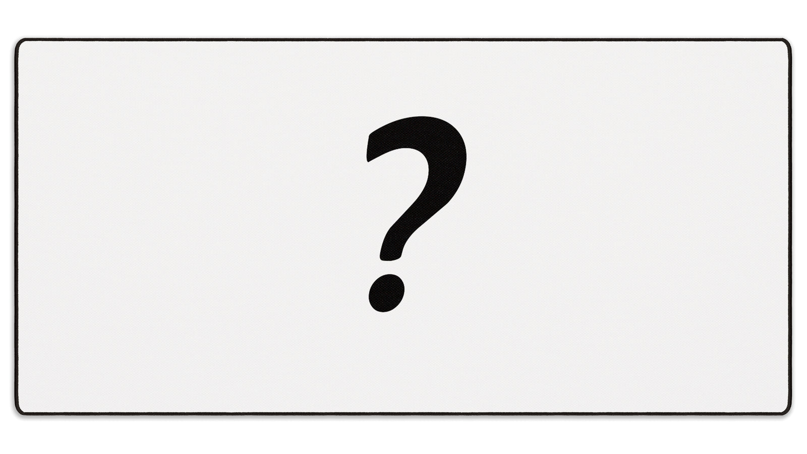 Mystery Mousepad *Misprinted* *Promo* - The Mousepad Company
