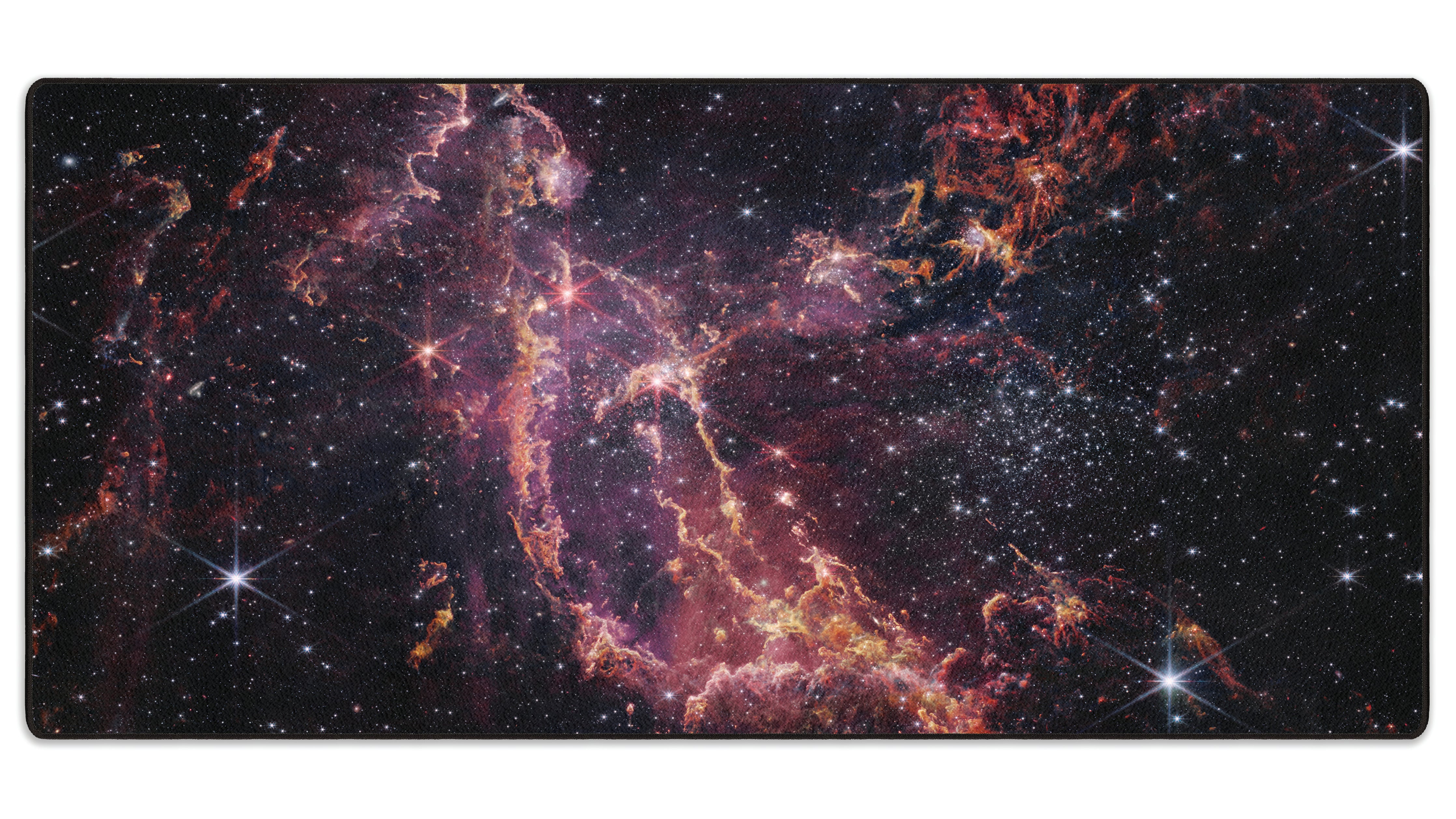 The Purple Stellar Nursery NGC 346