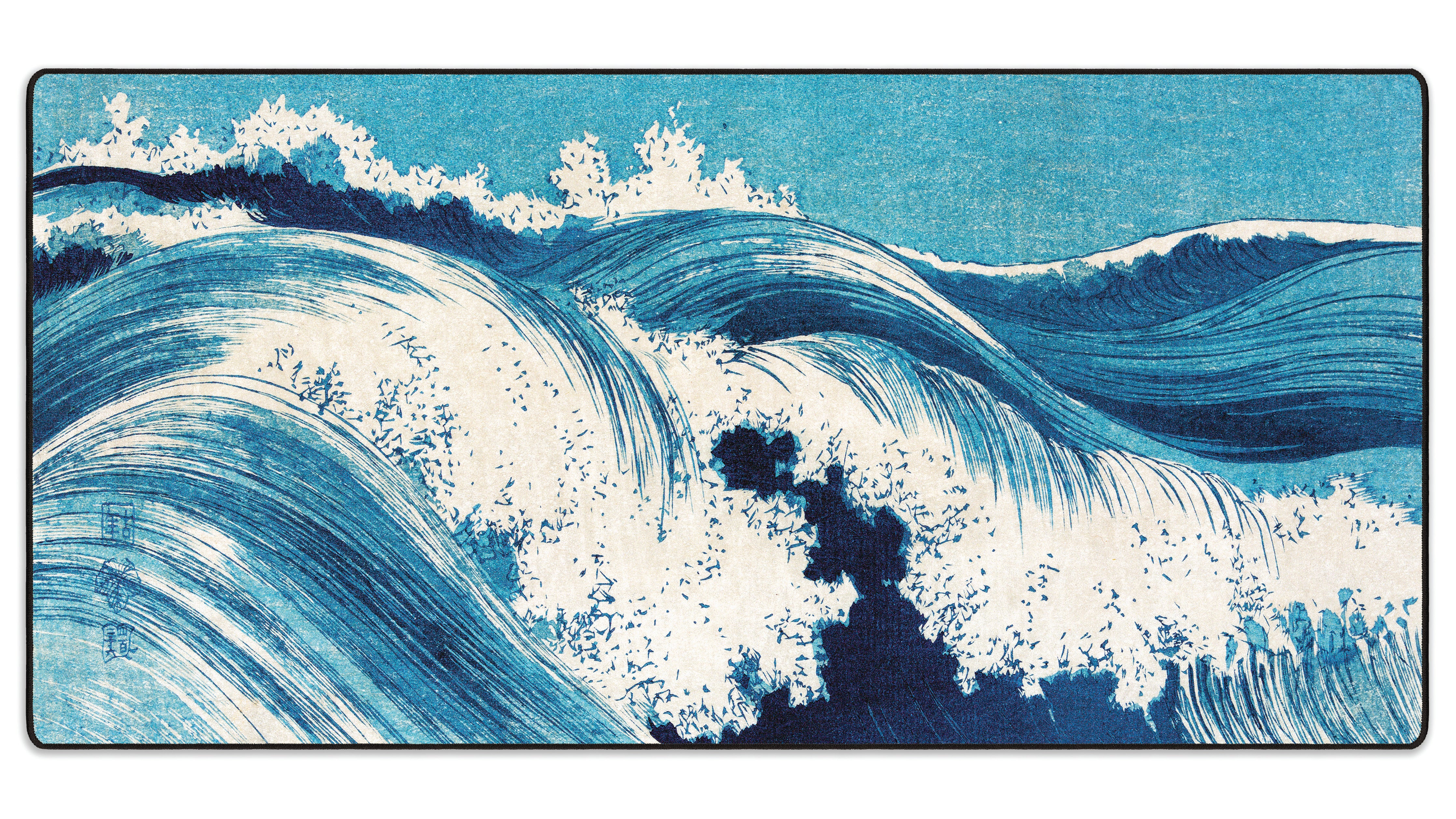 Ocean Waves by Uehara Konen - The Mousepad Company
