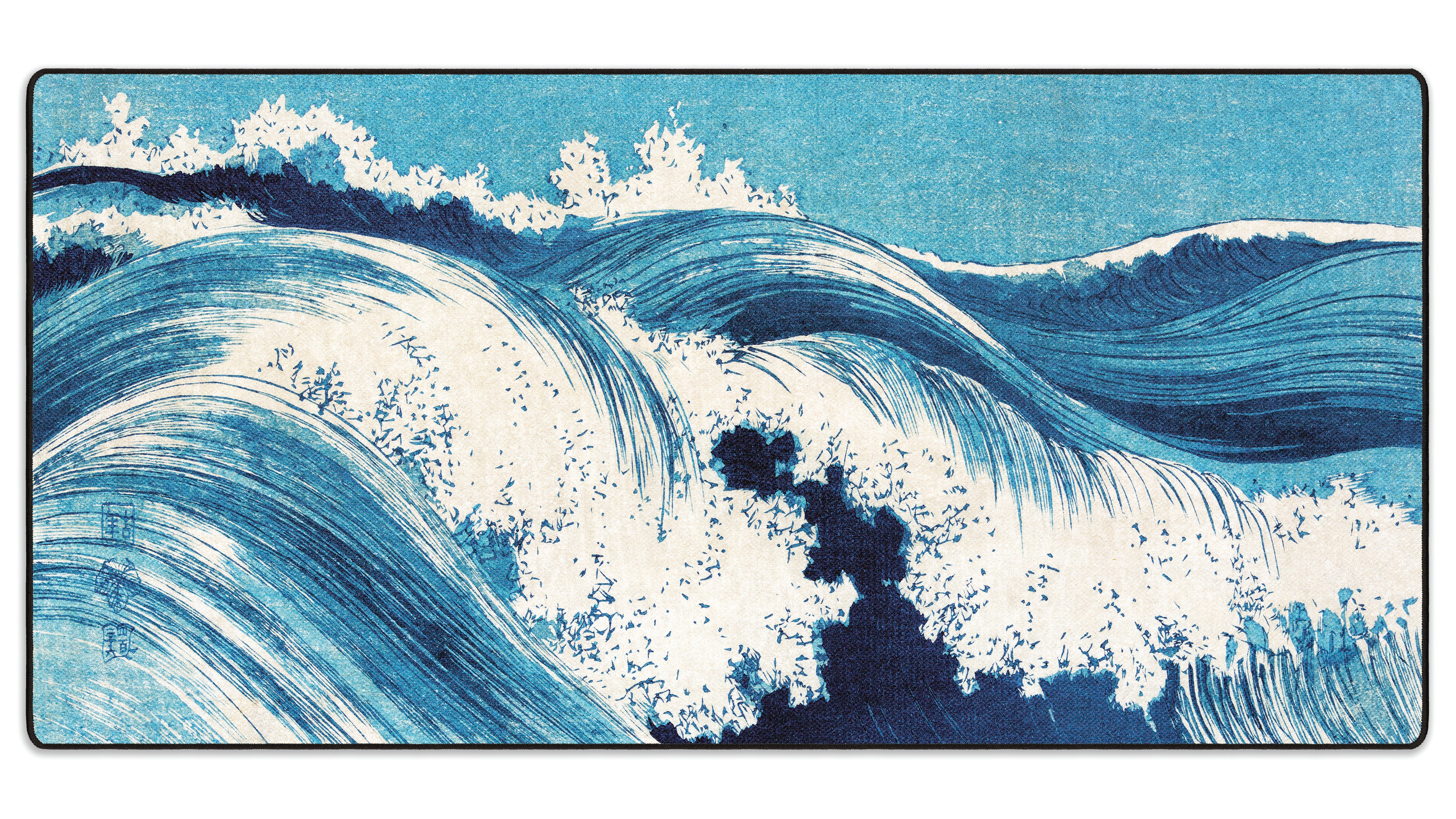 Ocean Waves by Uehara Konen - The Mousepad Company