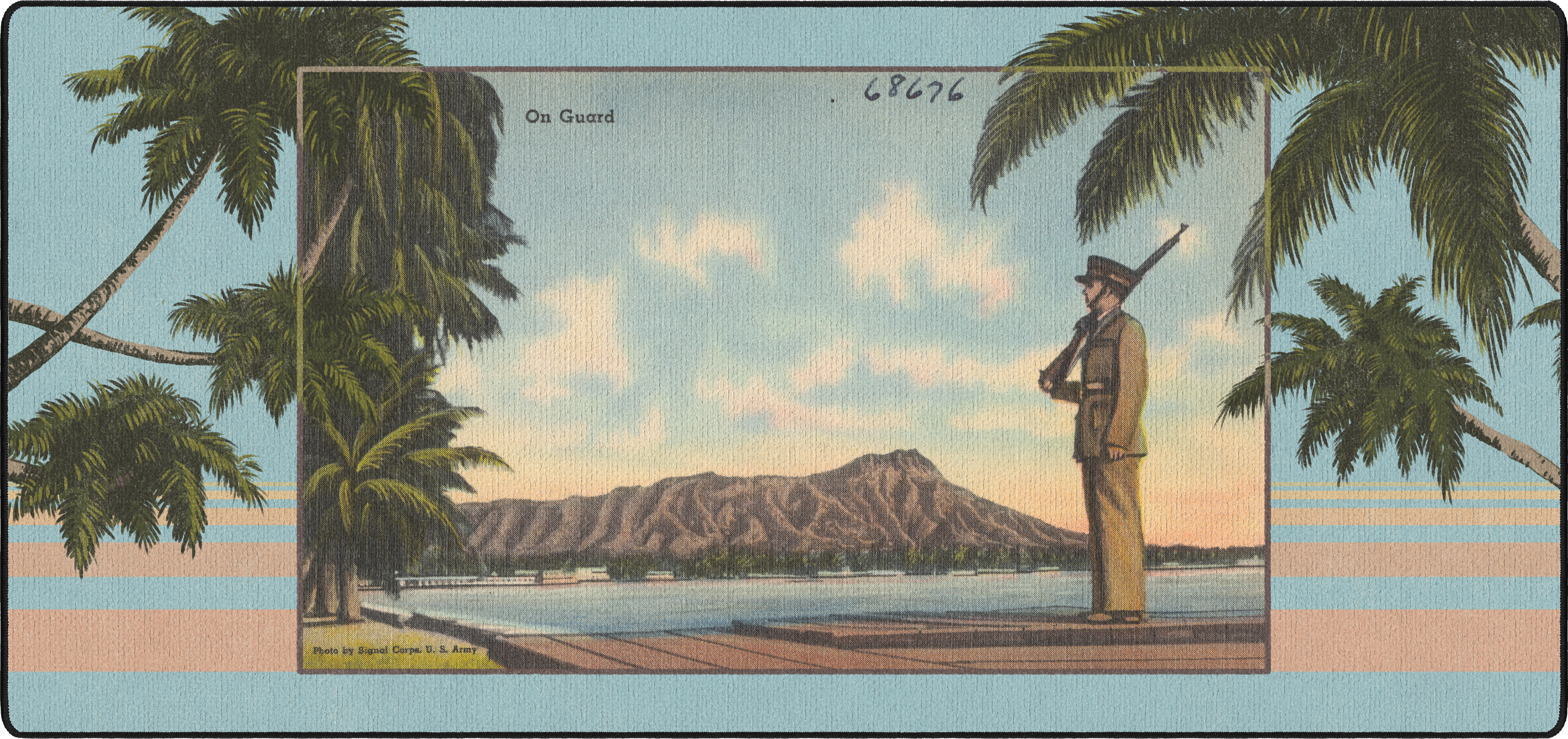 On Guard mousepad thumbnail, Original, Large/XXL