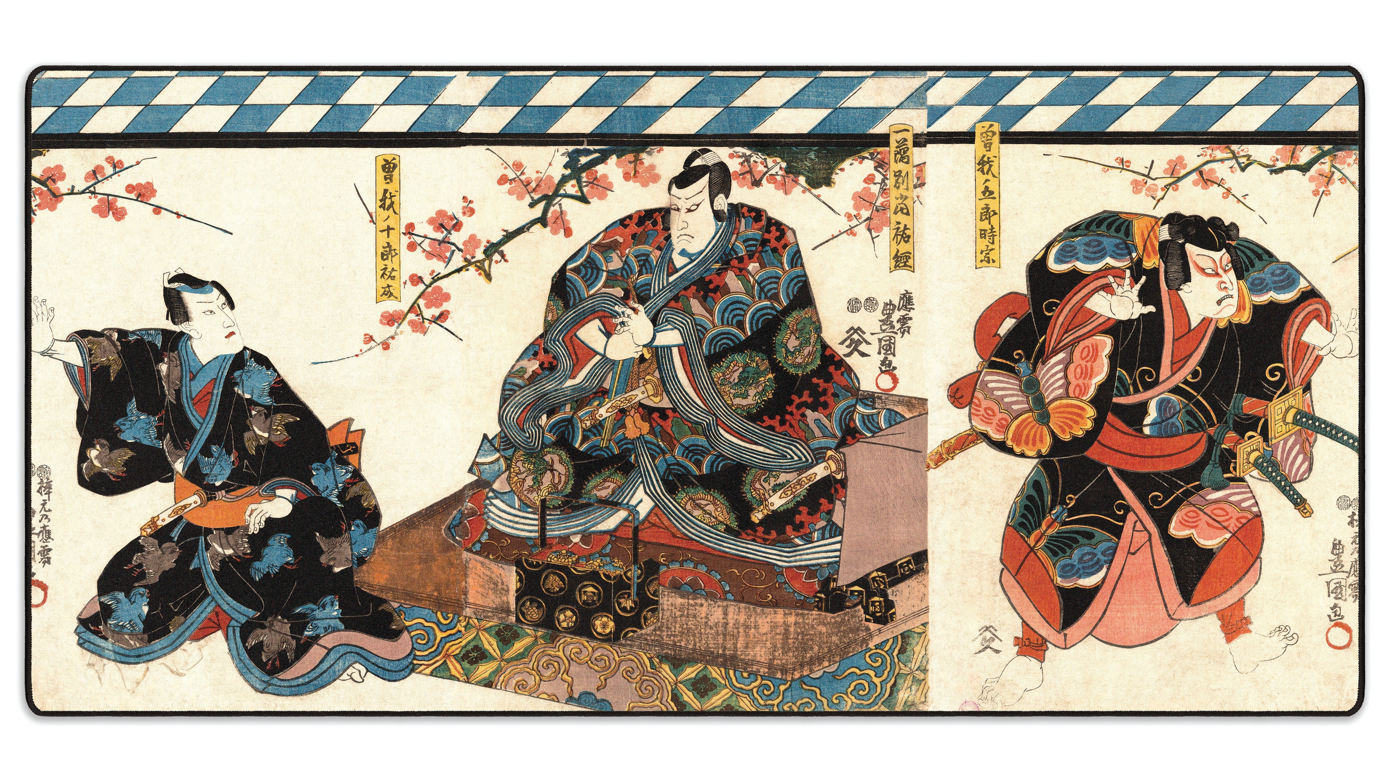 Soga No Taimen, by Kunisada