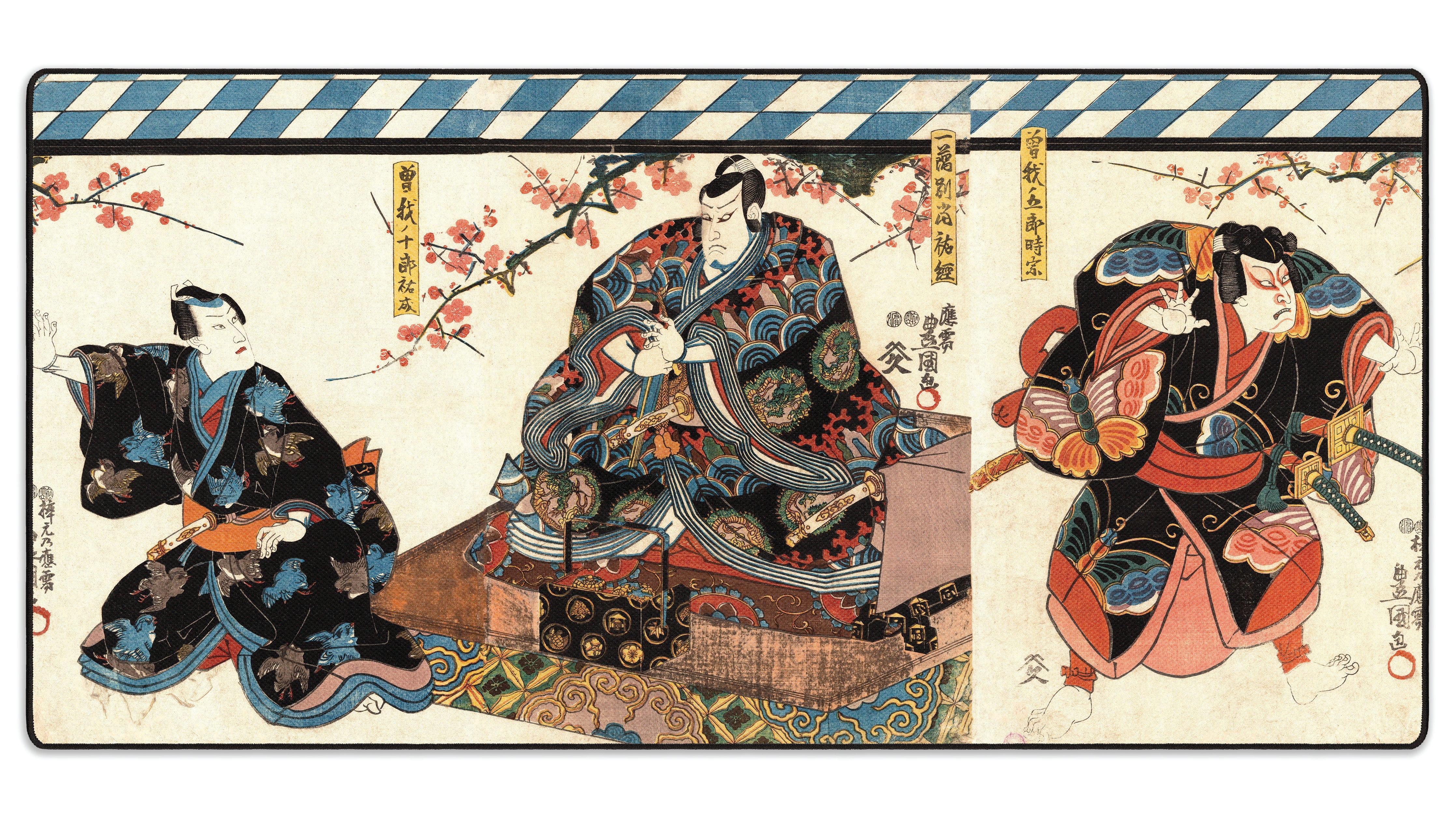 Soga No Taimen, by Kunisada