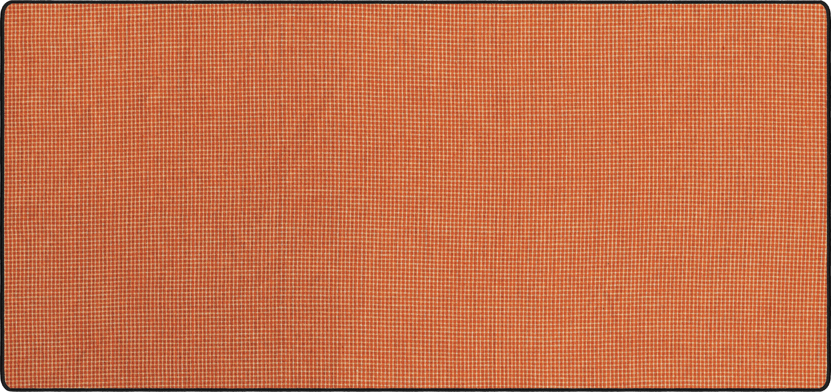 Orange Pin Check mousepad thumbnail, Orange, Large/XXL