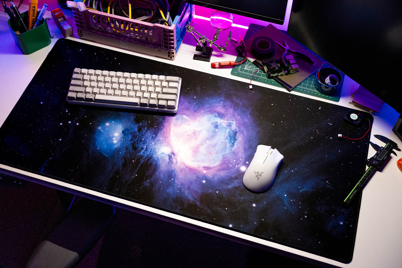 Orion Nebula - Original desk setup